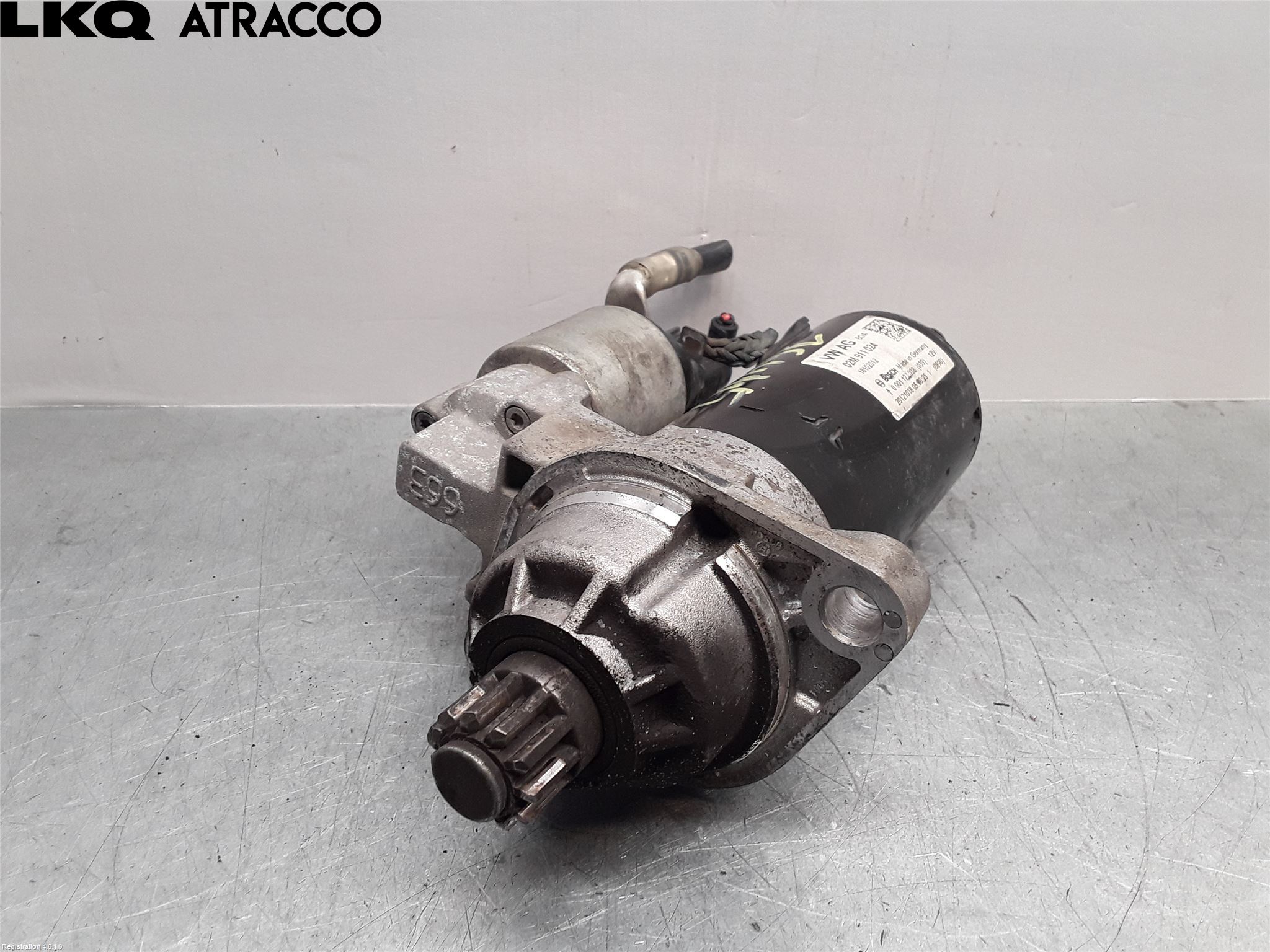 Volkswagen VW GOLF VI 09-13 Startmotor