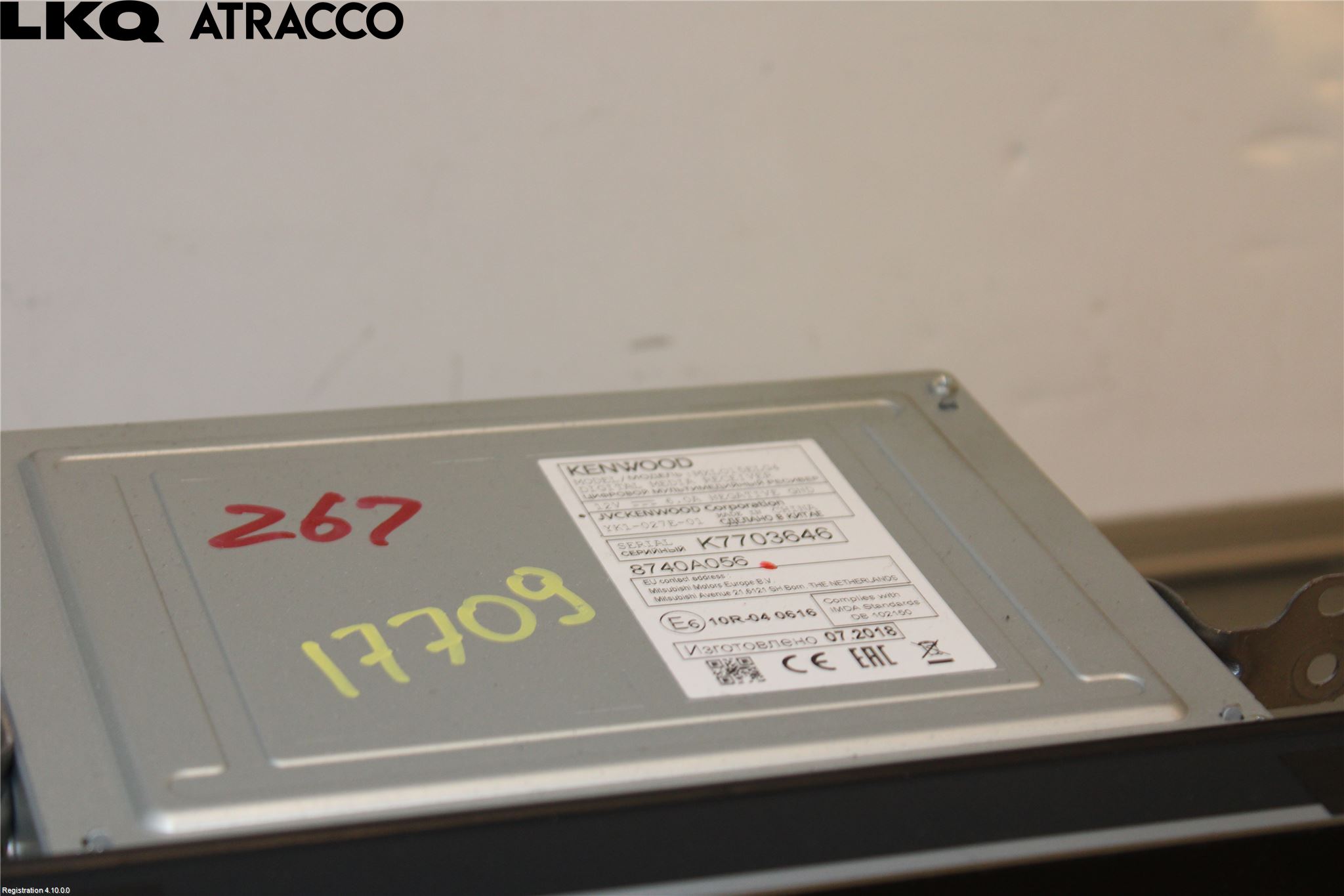 Mitsubishi OUTLANDER 13-21 Stereo Radio