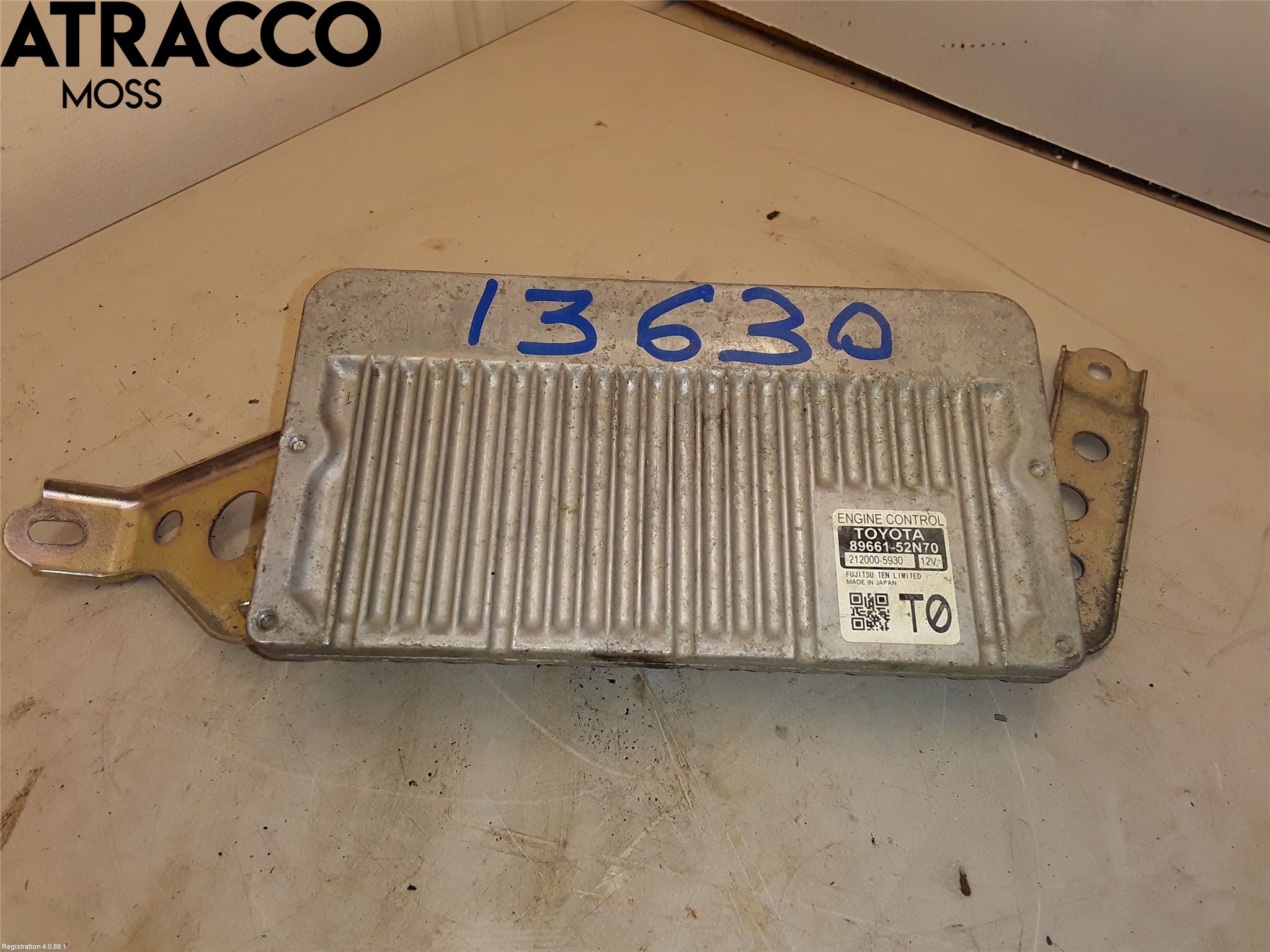 Toyota VERSO-S 11-16 Styreenhet Innsprøytning