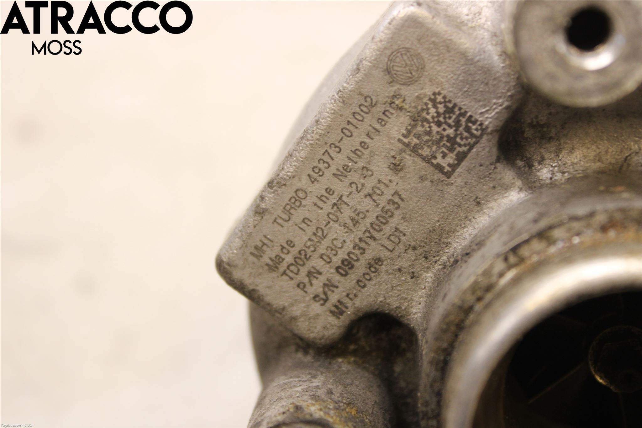 Volkswagen VW SCIROCCO 09-17 Turboaggregat