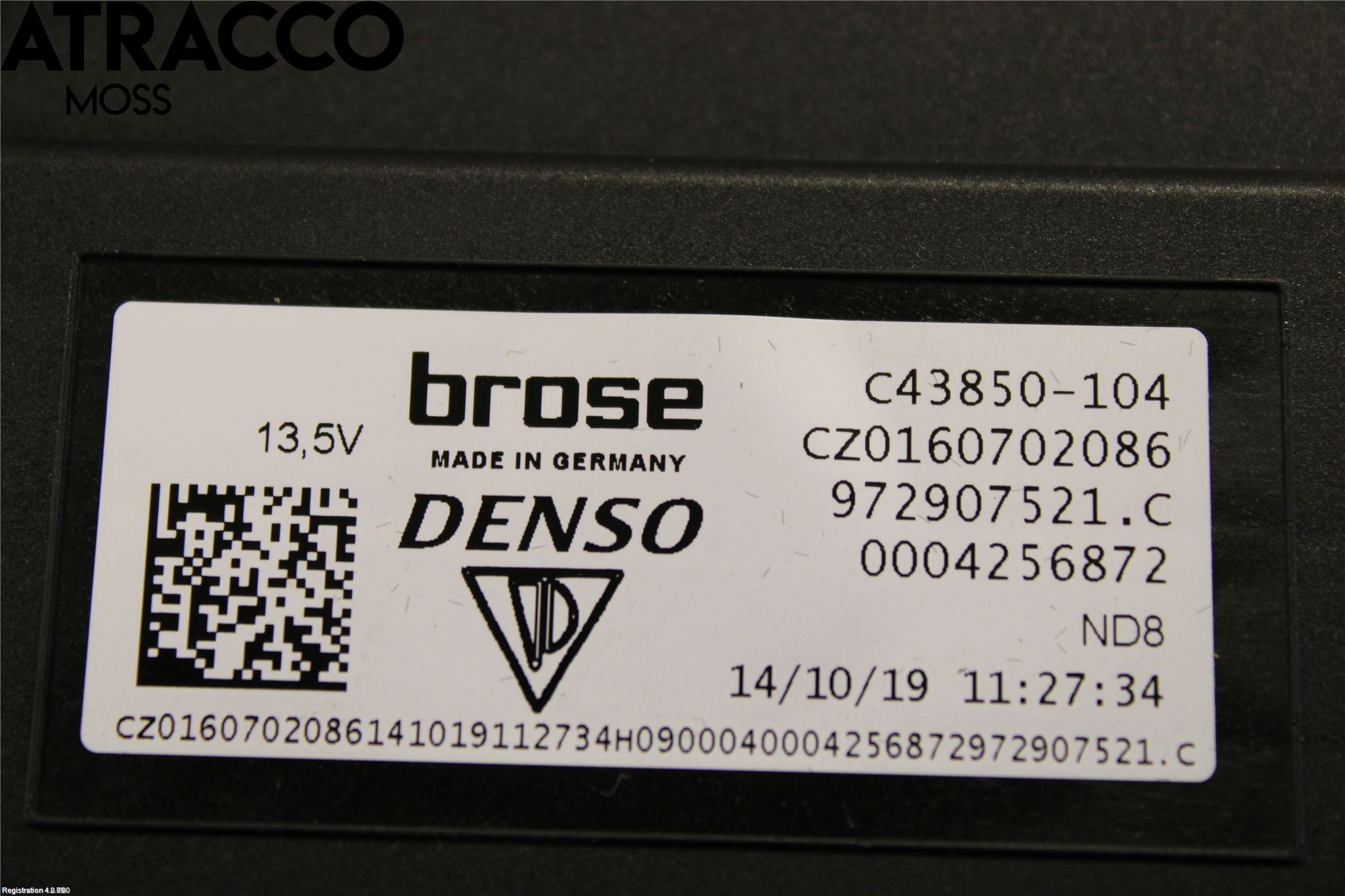 Porsche TAYCAN 20- Varme Ac Varmeapparatvifte