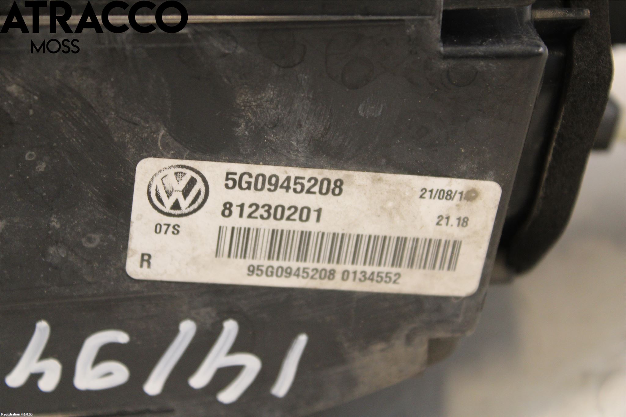 Volkswagen VW GOLF / E-GOLF VII 13-20 Baklykt Høyre