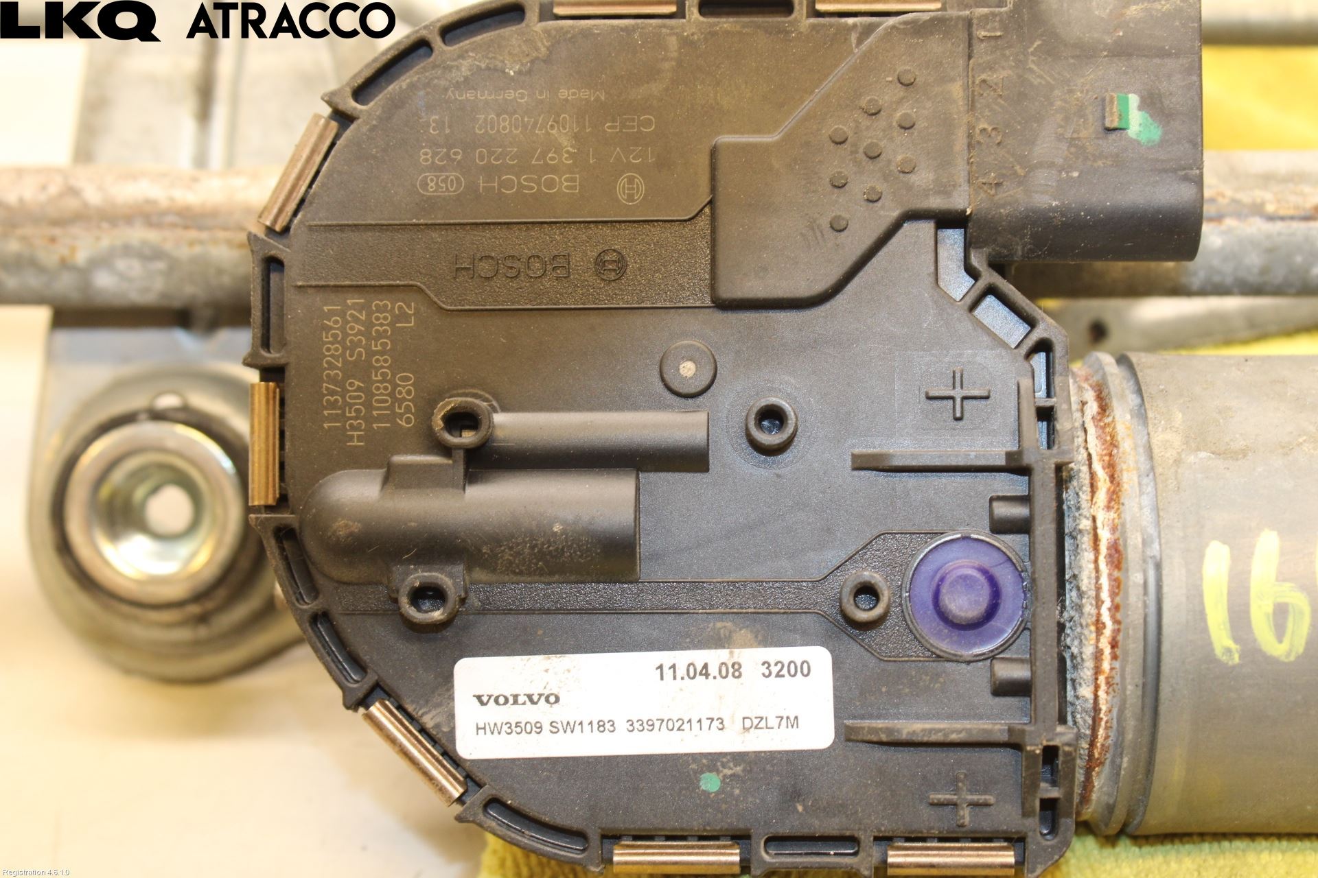 Volvo S60 11-13 Viskermotor Frontrute