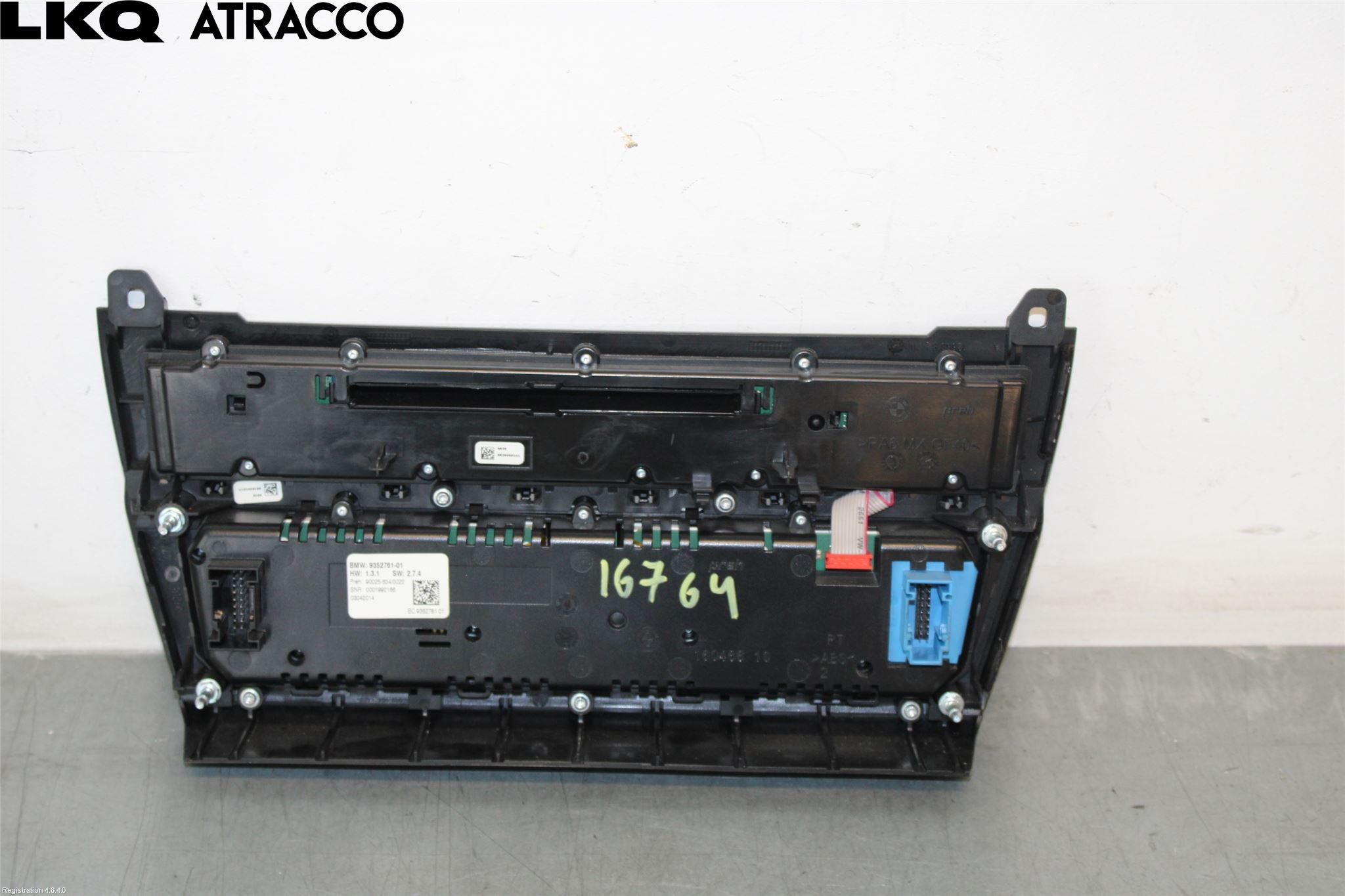 BMW 5 F10/F11/F18 09-17 Varme Ac Betjening-Display