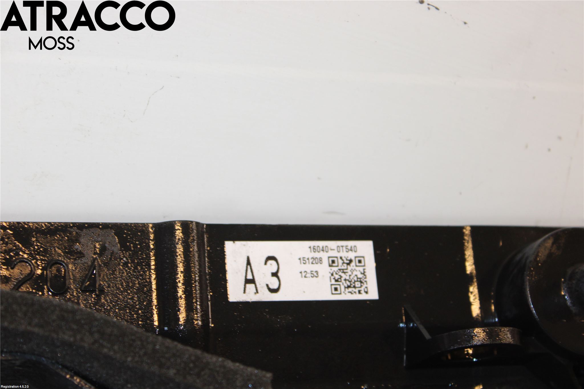 Toyota AURIS 13-19 Kjølevifte-Radiator Hus-Kåpe