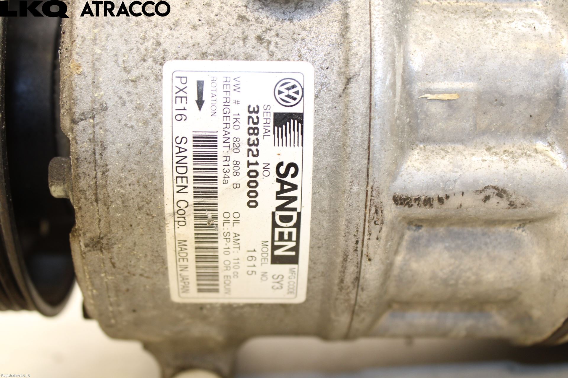 Skoda SUPERB 09-15 Varme Ac Kompressor