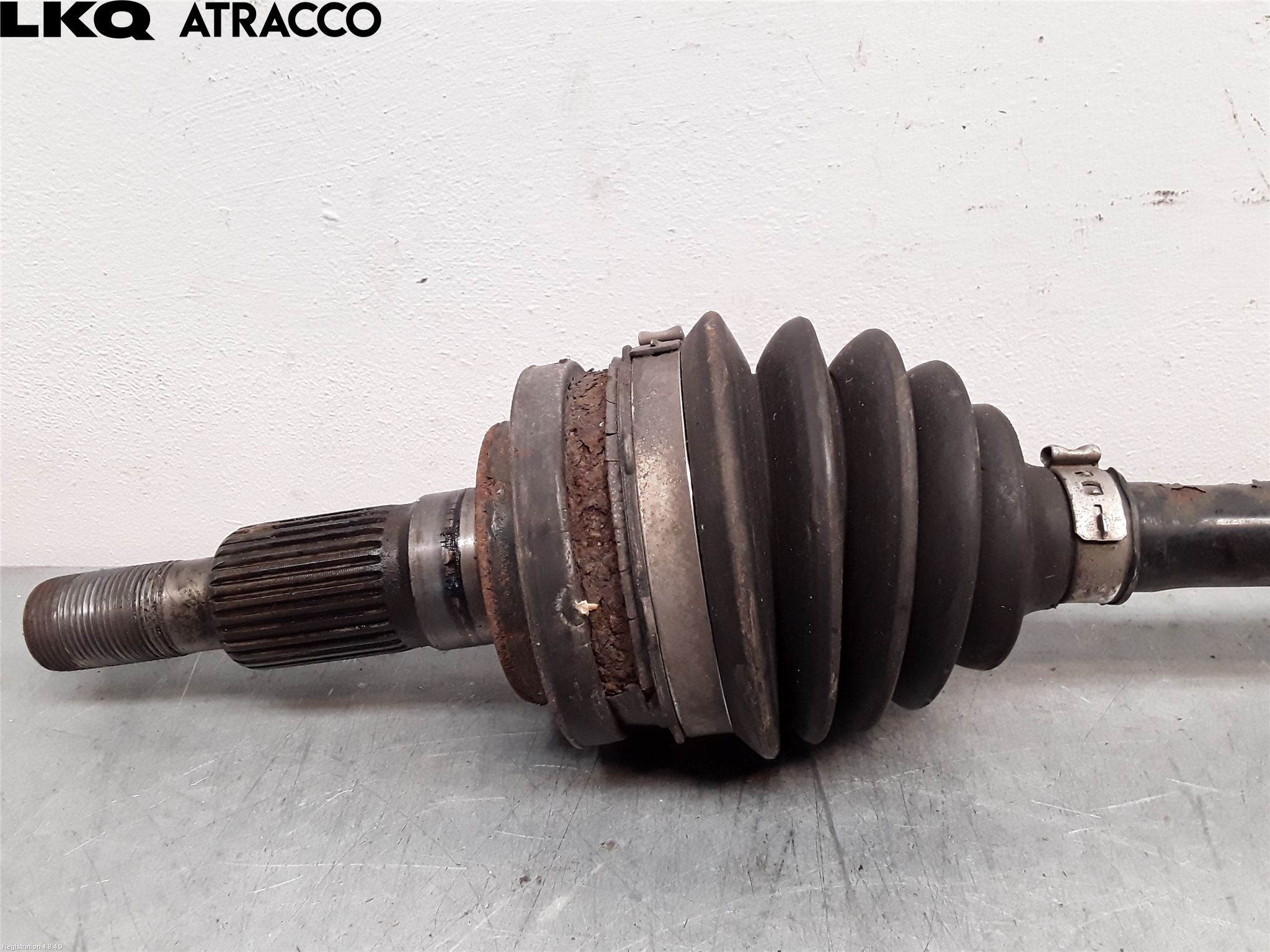 Porsche PANAMERA 09- Drivaksel Foran Kompl Venstre