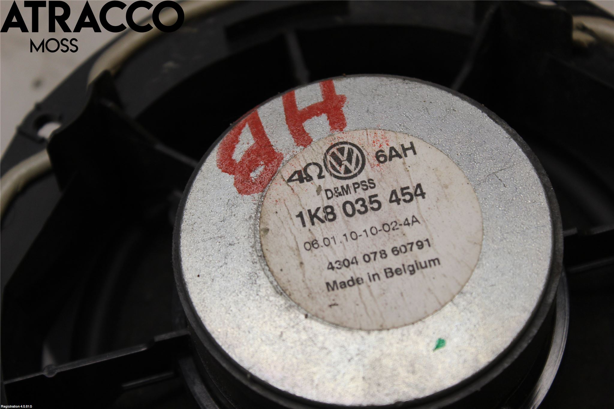 Volkswagen VW GOLF VI 09-13 Innr Høyttaler