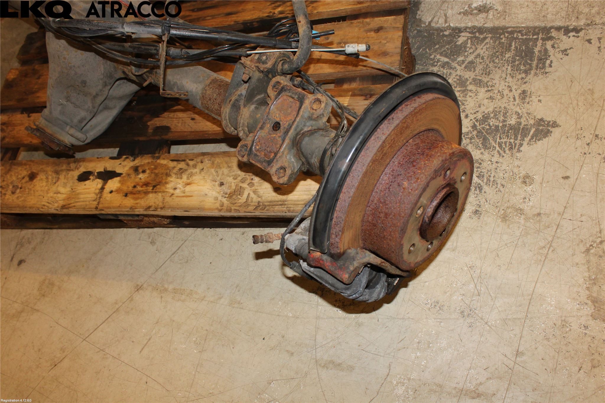 Volkswagen VW CRAFTER 06-16 Bakaksel Kardang Bak -Diff