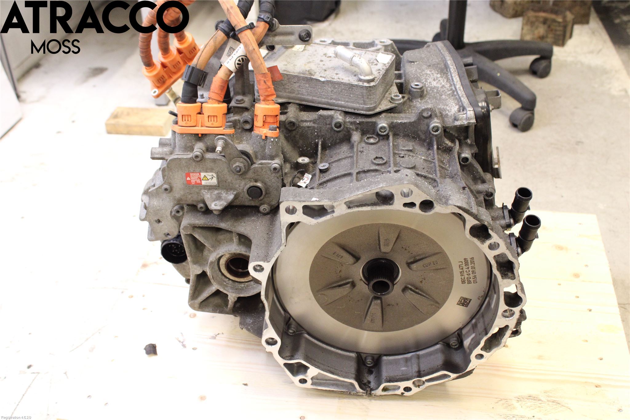 Volkswagen VW GOLF / E-GOLF VII 13-20 Motor Elektrisk Fram