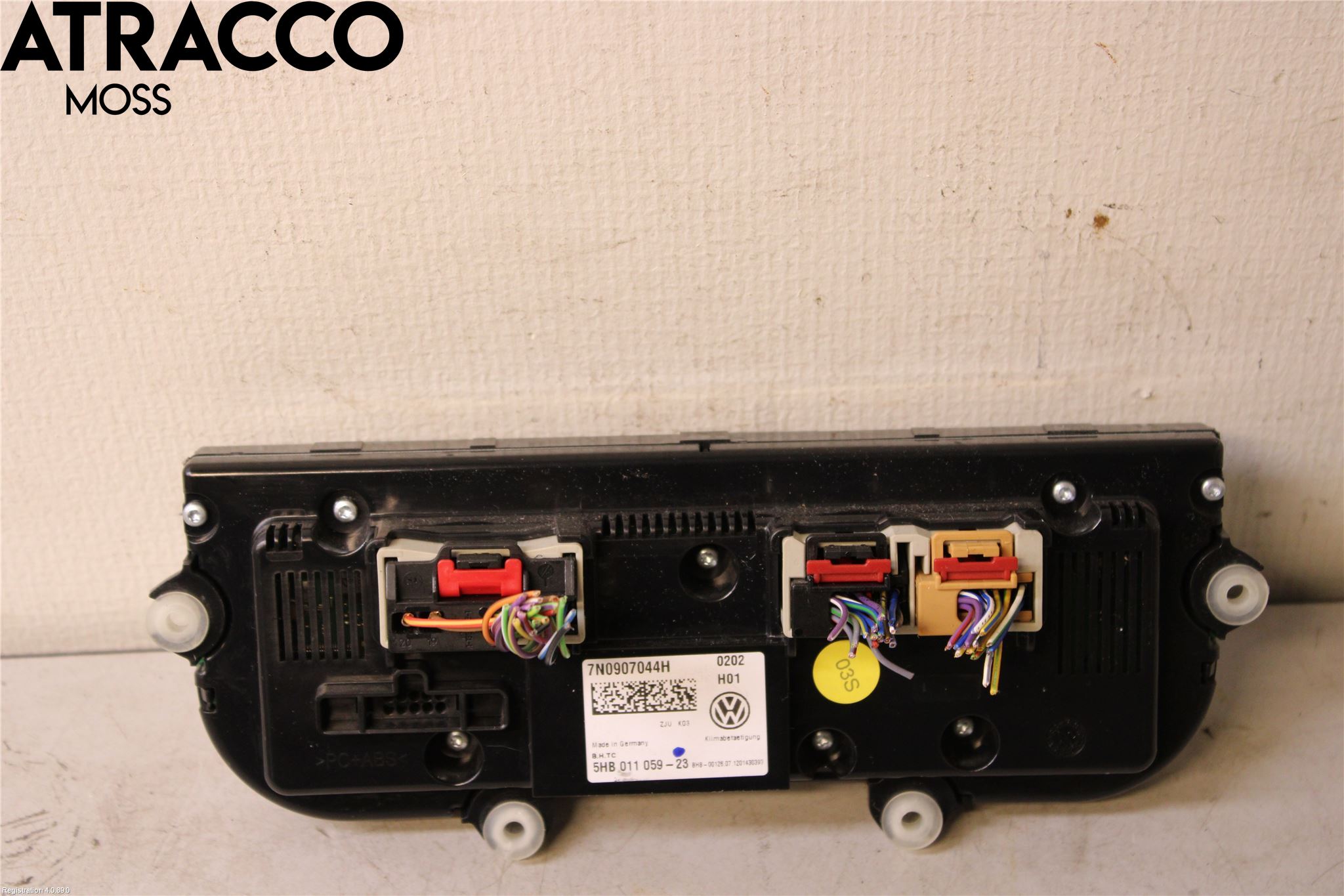 Volkswagen VW SHARAN 11- Varmeapparat Panel(Regulering)