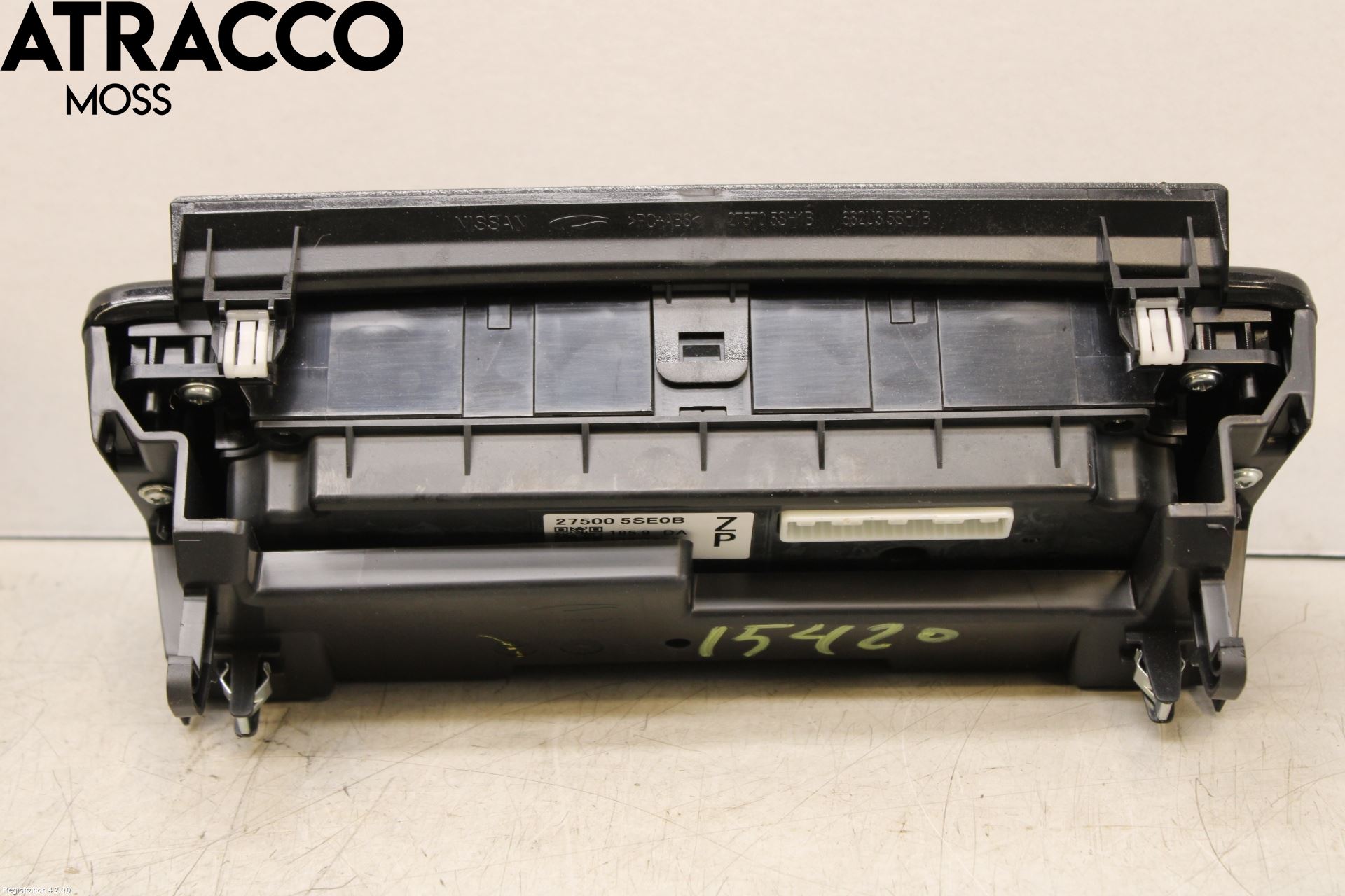 Nissan LEAF 18- Varme Ac Betjening-Display