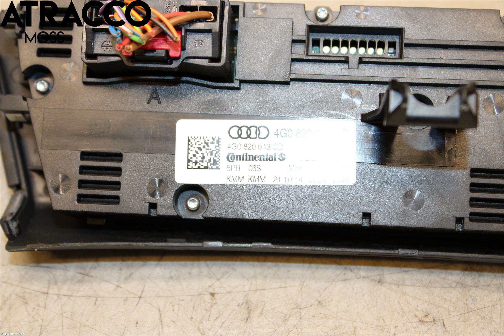 Audi A6/S6 4G 11-18 Varme Ac Betjening-Display