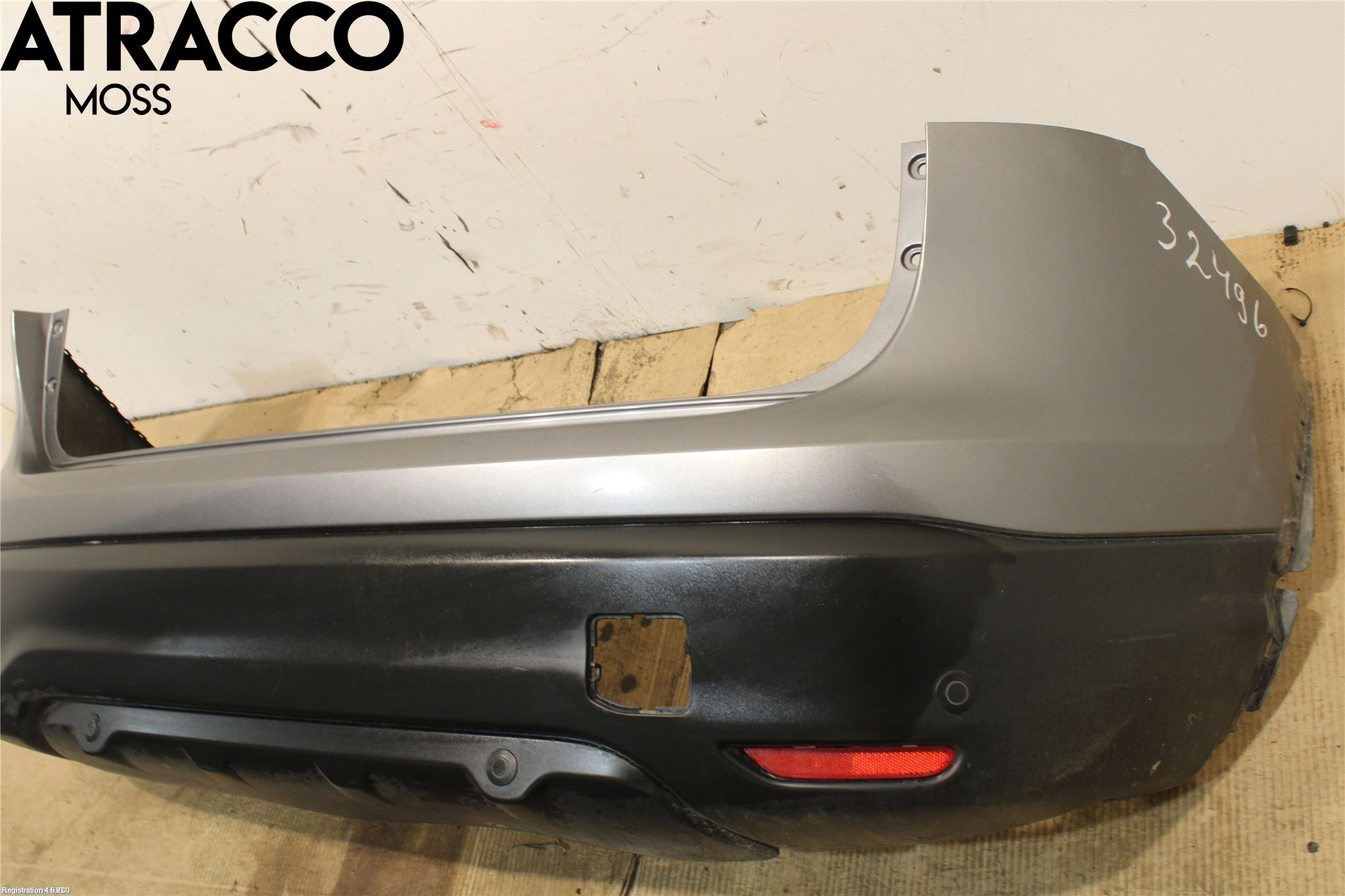 Nissan QASHQAI 14-17 Støtfanger Bak