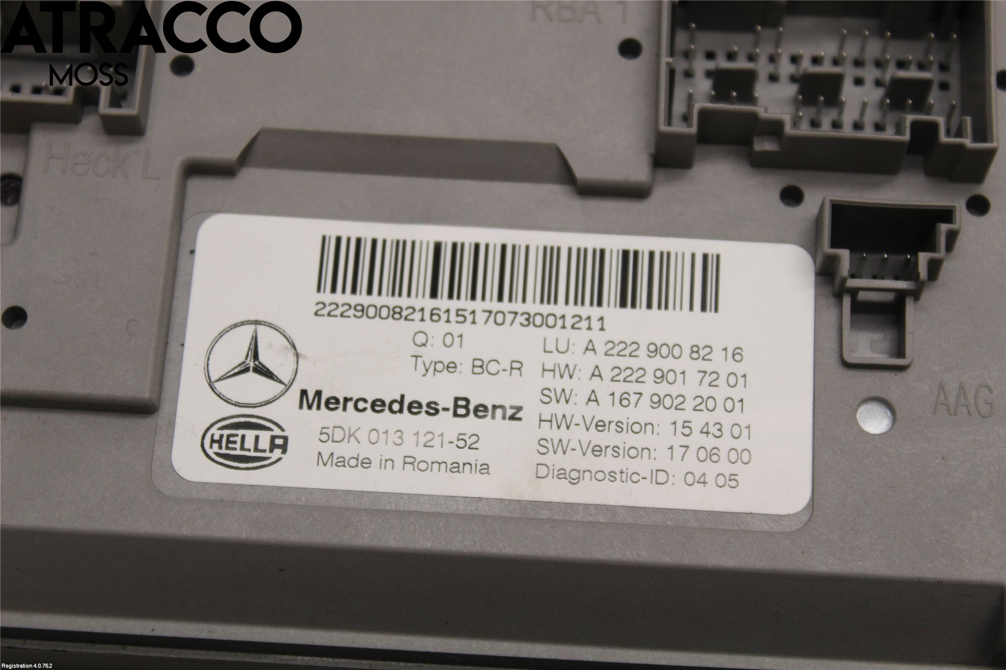 Mercedes-Benz MB S-KLASS (W222) 13-20 Styreenhet Øvrig