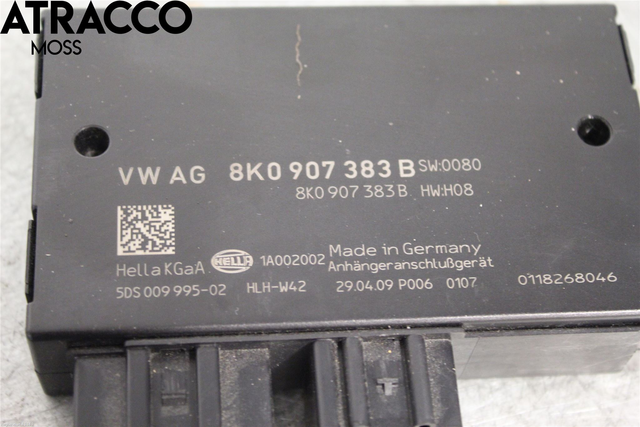 Audi A4/S4 08-11 Styreenhet Tilhengerfeste