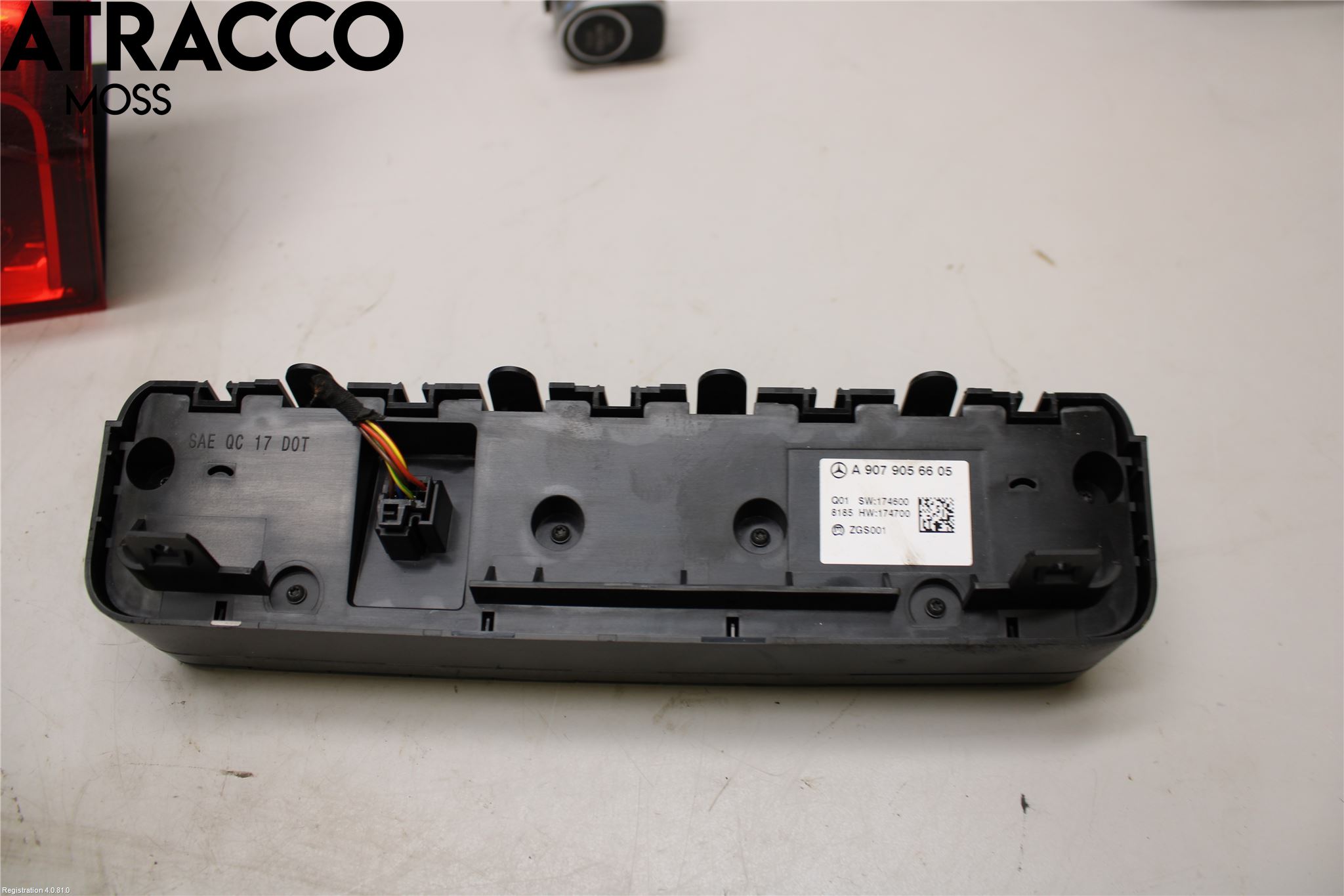 Mercedes-Benz MB SPRINTER (W907/W910) 19- Varme Ac Betjening-Display
