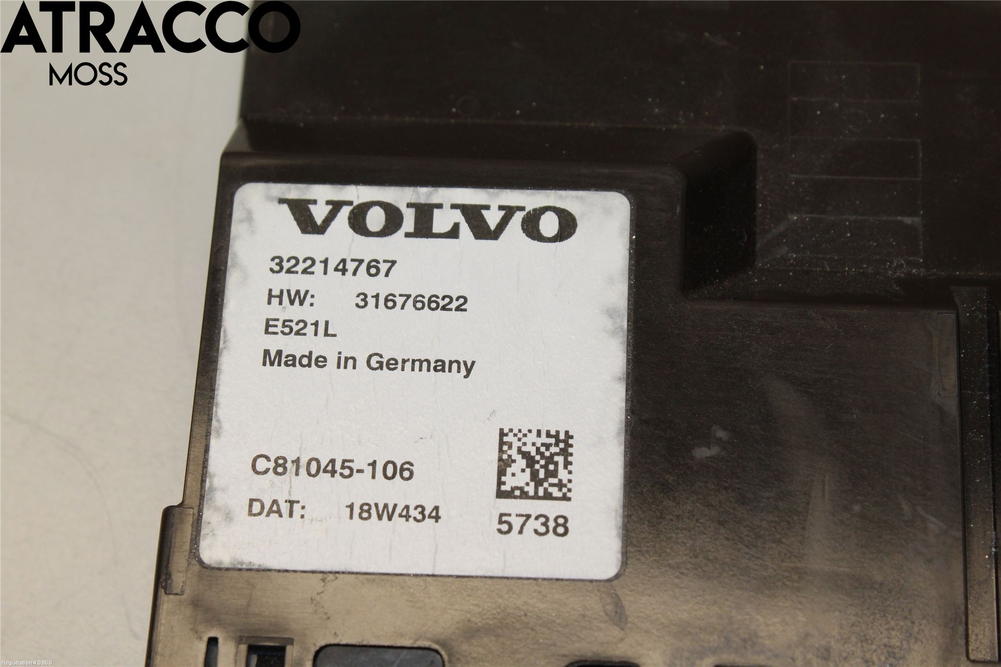 Volvo V90 CROSS COUNTRY 17->> Styreenhet Bakluke