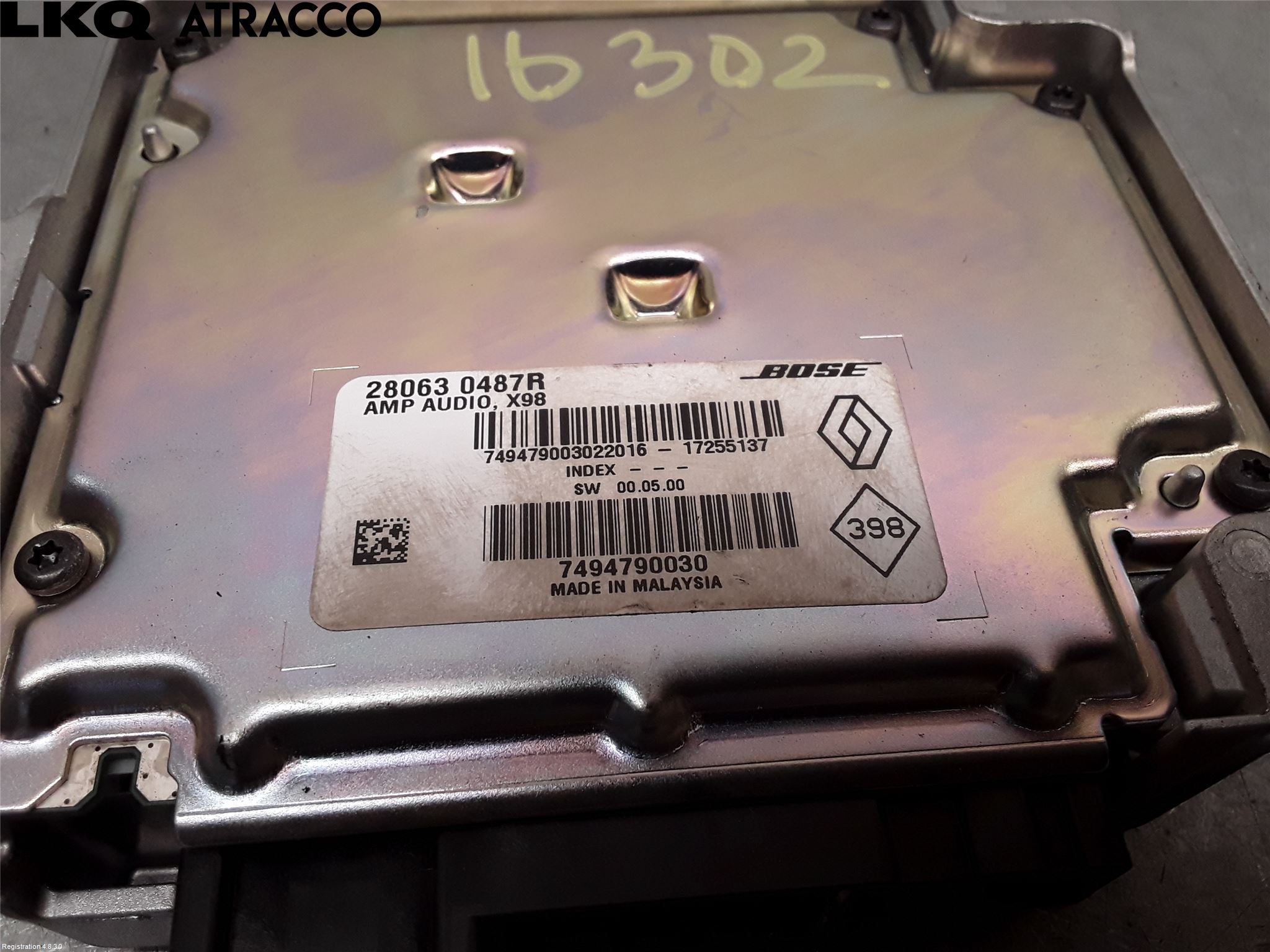 Renault CAPTUR 13-19 Styreenhet Øvrig