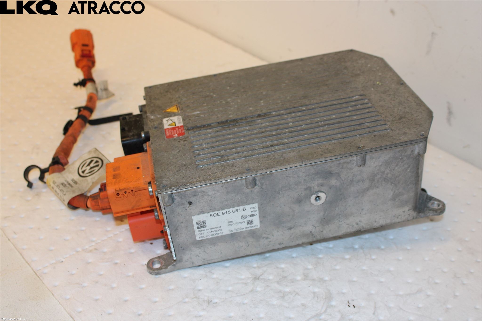 Volkswagen VW GOLF / E-GOLF VII 13-20 Batterilader Hybrid