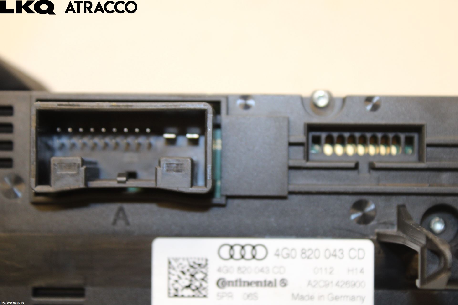 Audi A6 ALLROAD 12-18 Varme Ac Betjening-Display