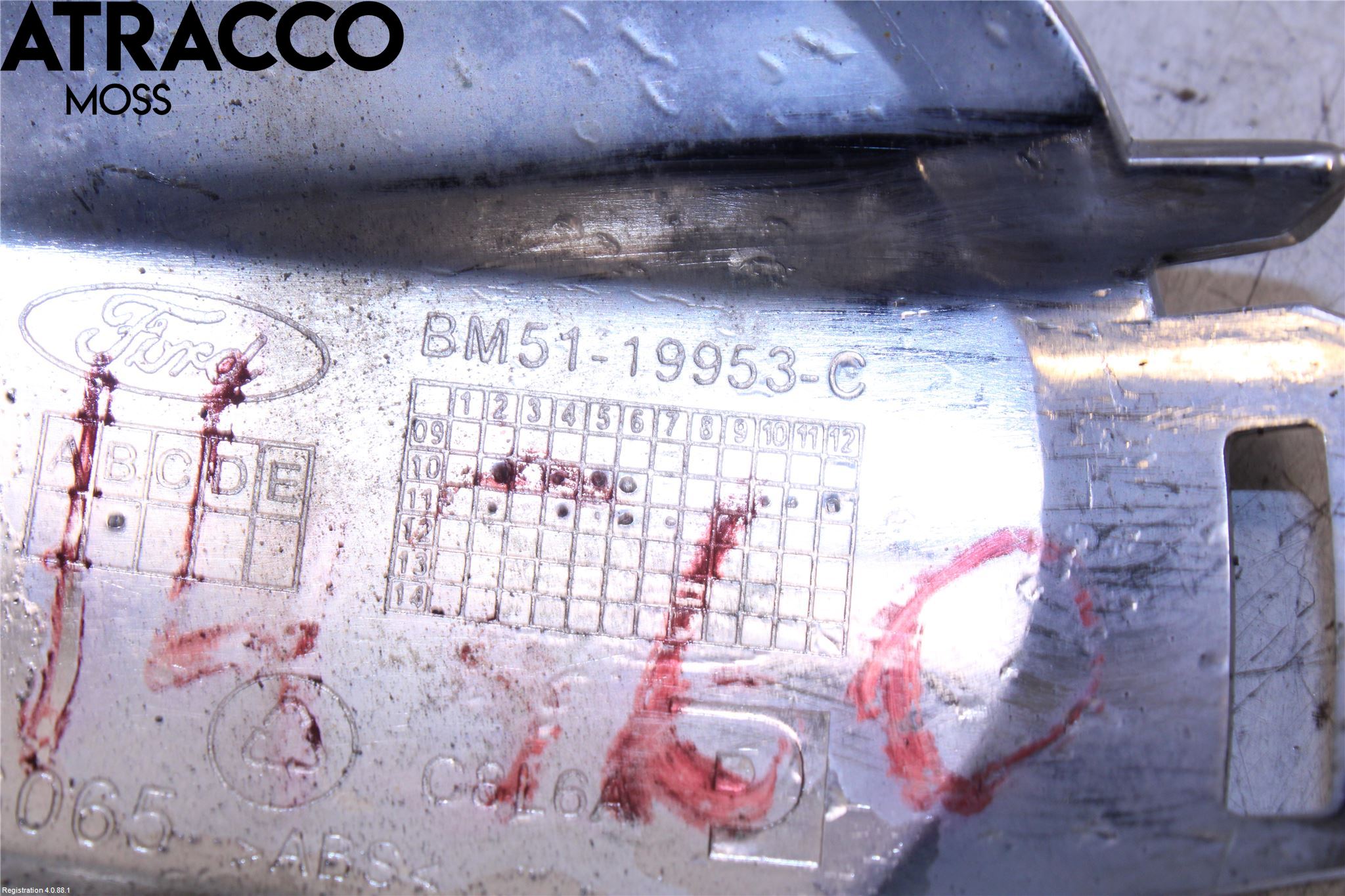 Ford FOCUS 11-14 Frontlykt Kurve-Tåkelys Ramme