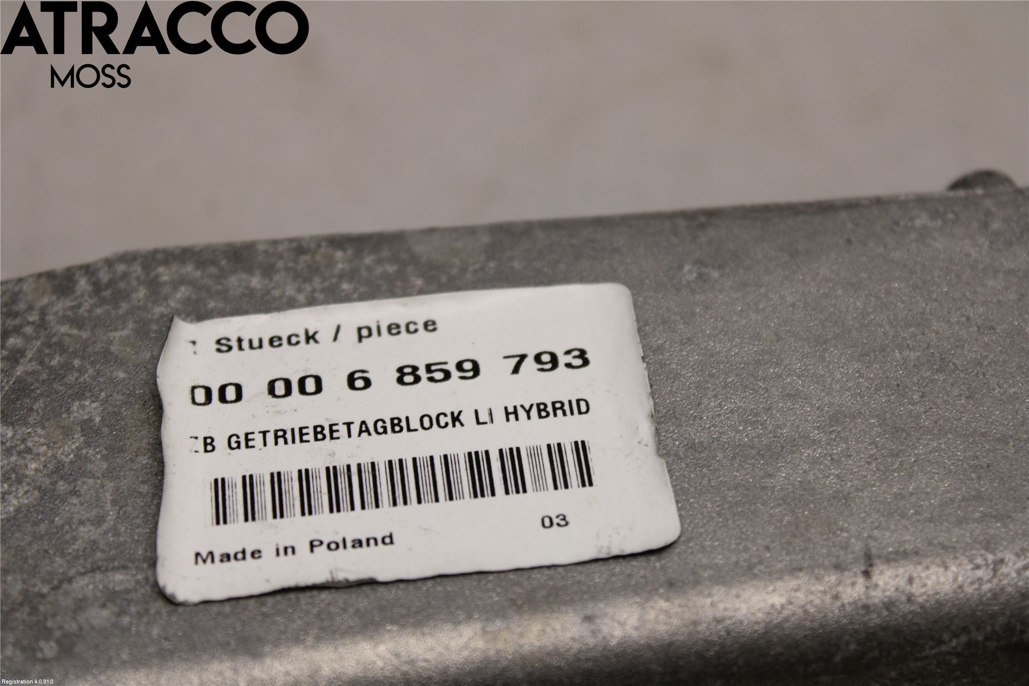 Mini COUNTRYMAN F60 17-23 Gearkasse Feste Stål-Alu