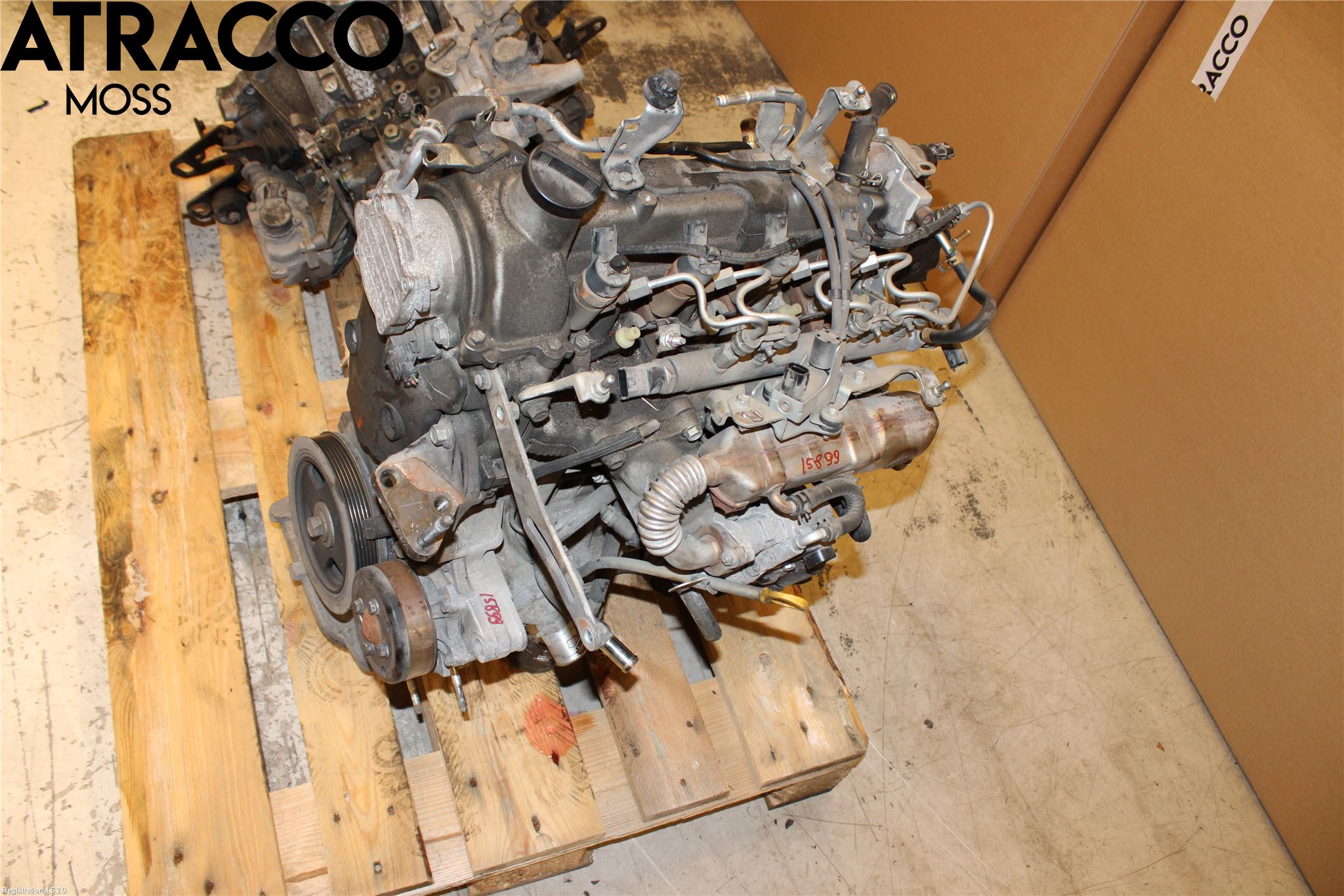 Toyota COROLLA 08-12 Motor Diesel