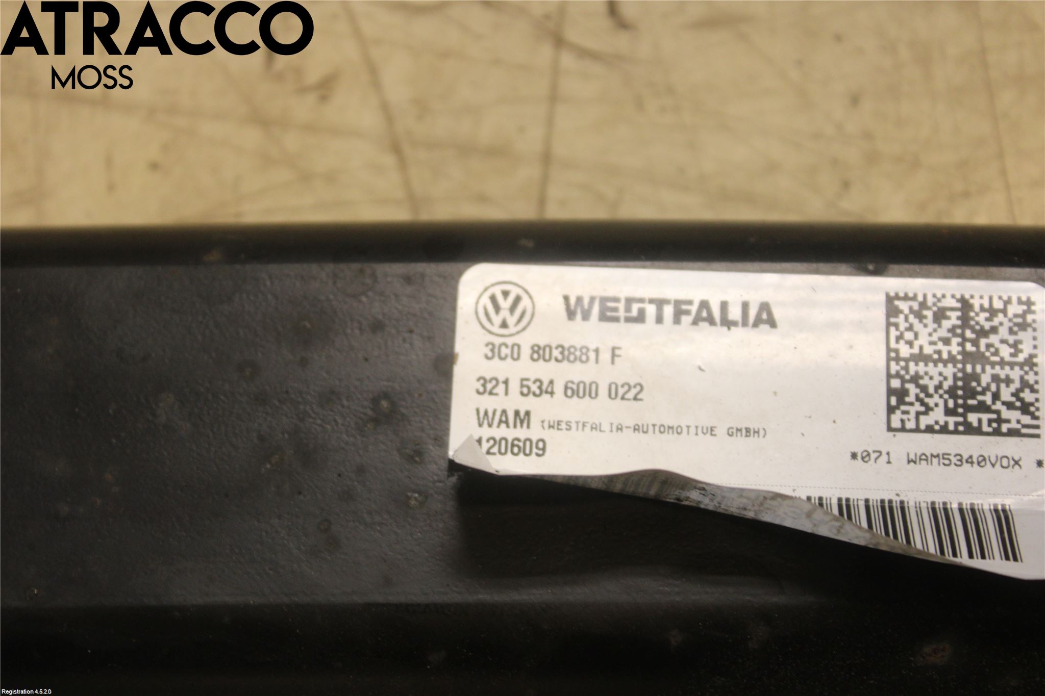 Volkswagen VW PASSAT CC 08-16 Tilhengerfeste