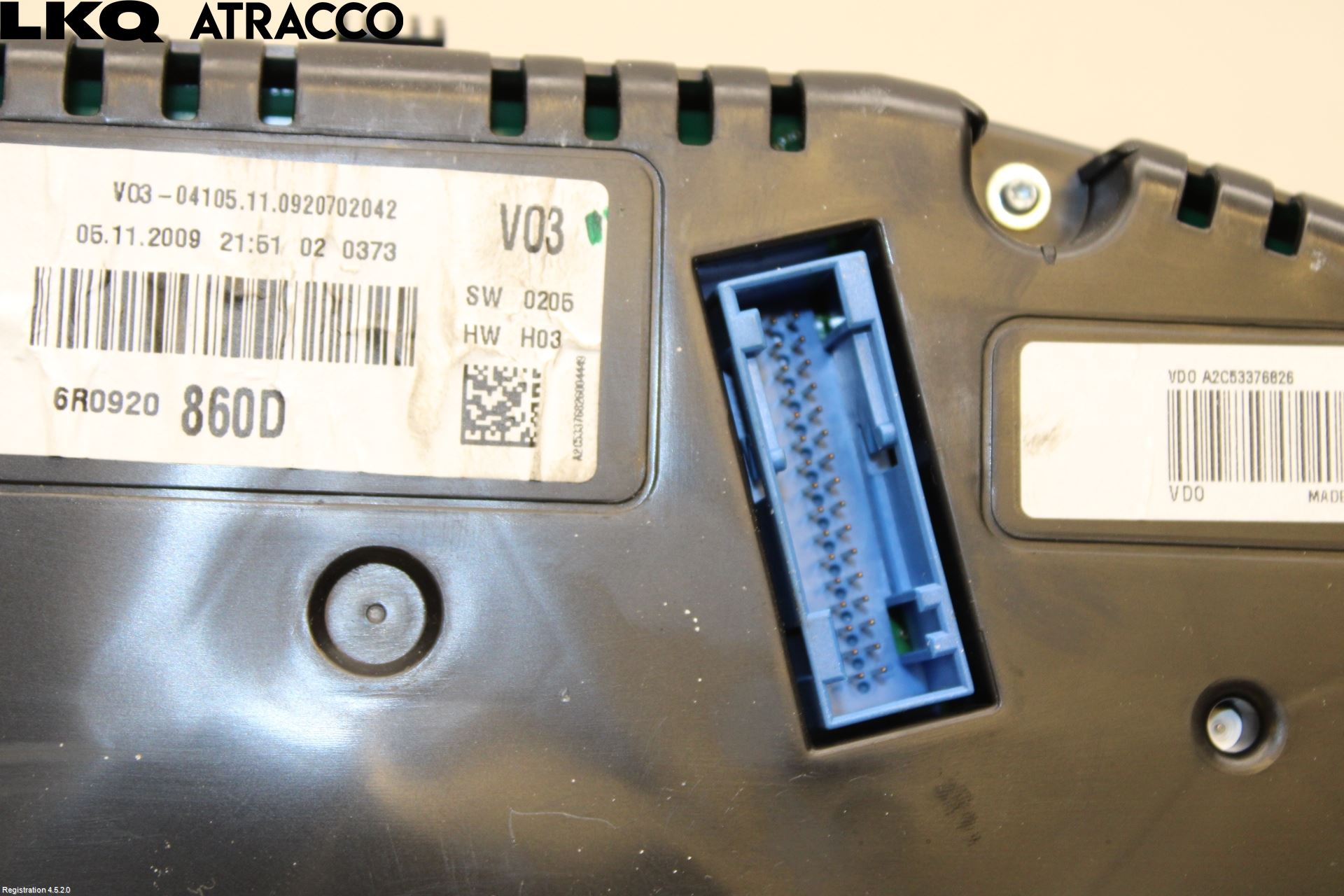 Volkswagen VW POLO 10-17 Instr Kombinert