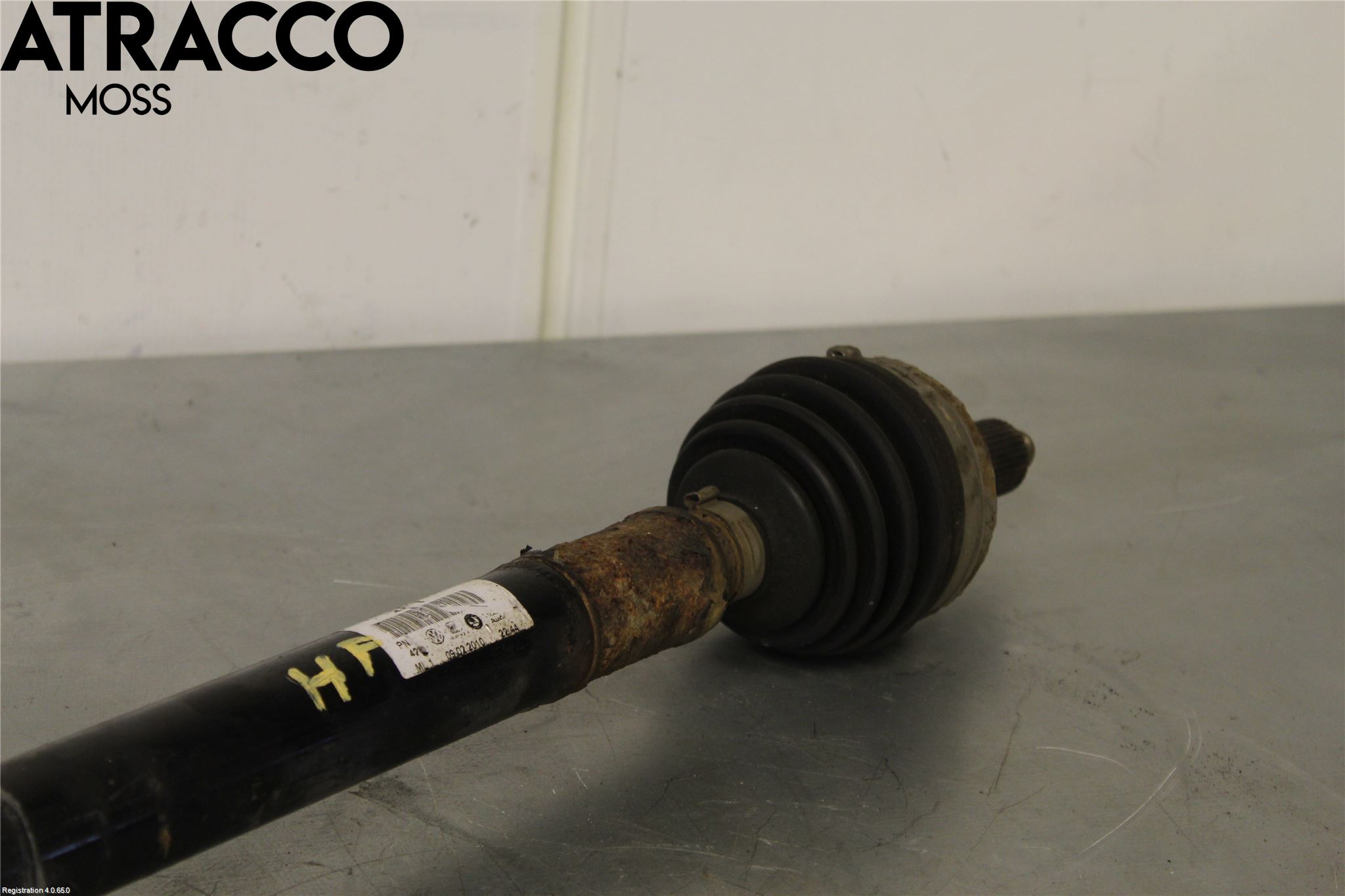 Volkswagen VW POLO 10-17 Drivaksel Foran Kompl Høyre