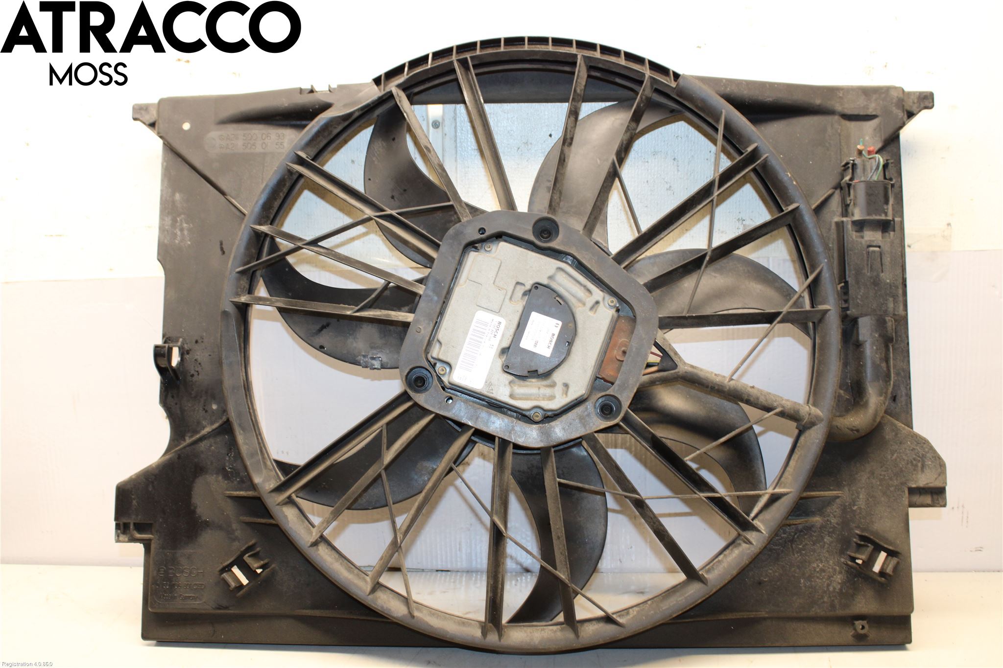 Mercedes-Benz MB E-KLASS (W211) 02-09 Kjølevifte Elektrisk