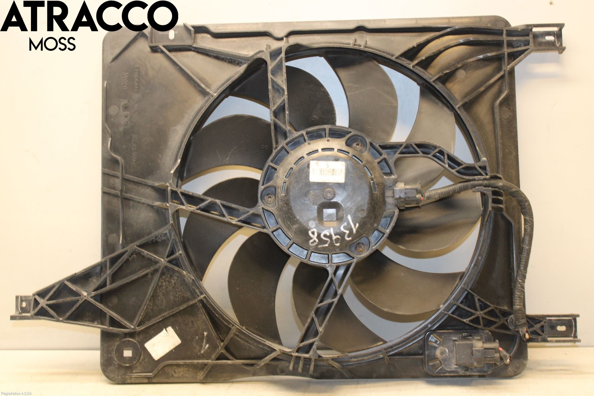 Nissan QASHQAI+2  08-10 Kjølevifte Elektrisk