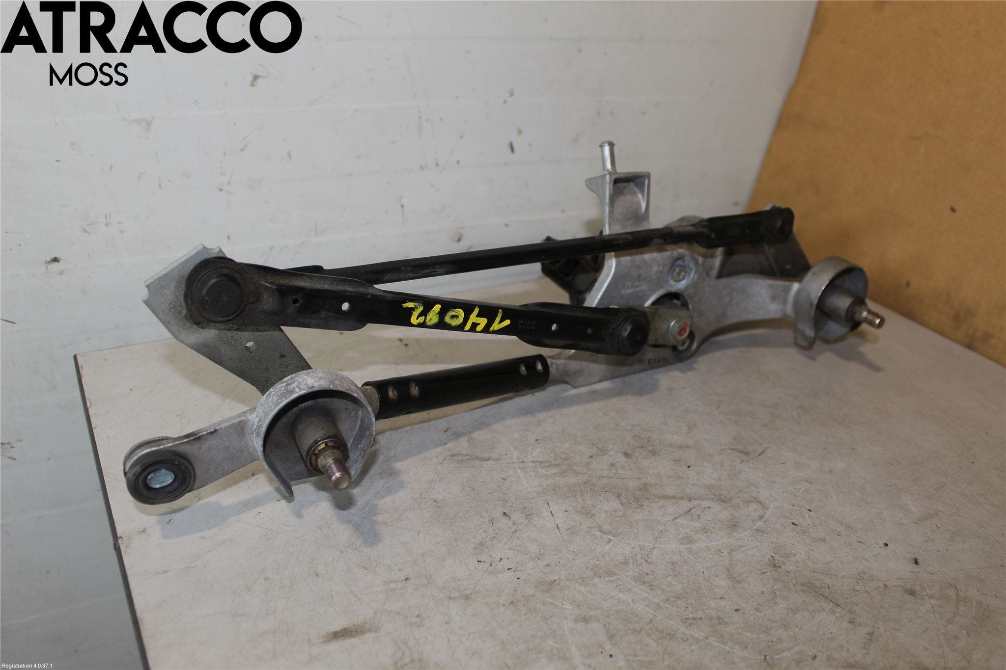 Kia RIO 17- Viskermotor Frontrute