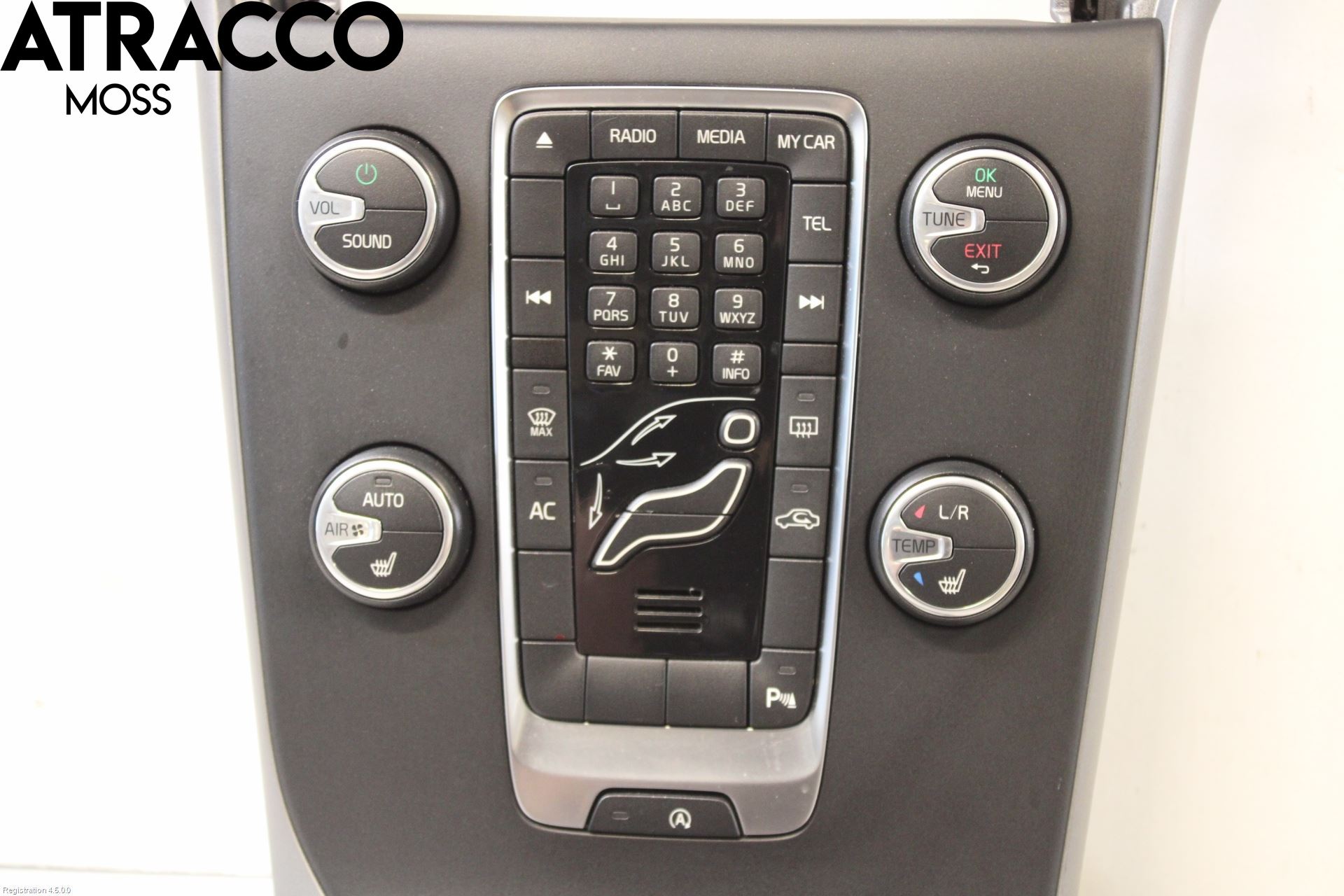 Volvo V40 12-19 Varme Ac Betjening-Display