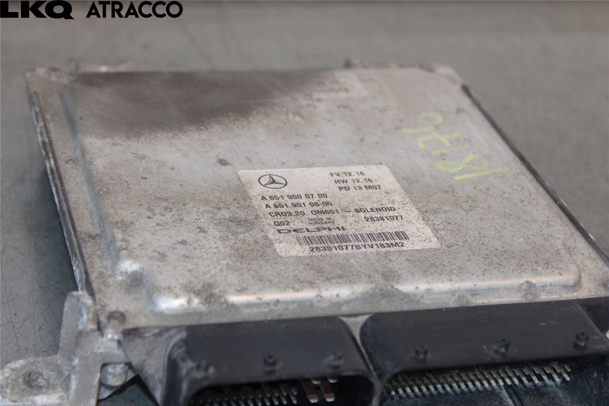 Mercedes-Benz MB SPRINTER (W906) 06-18 Styreenhet Innsprøytning