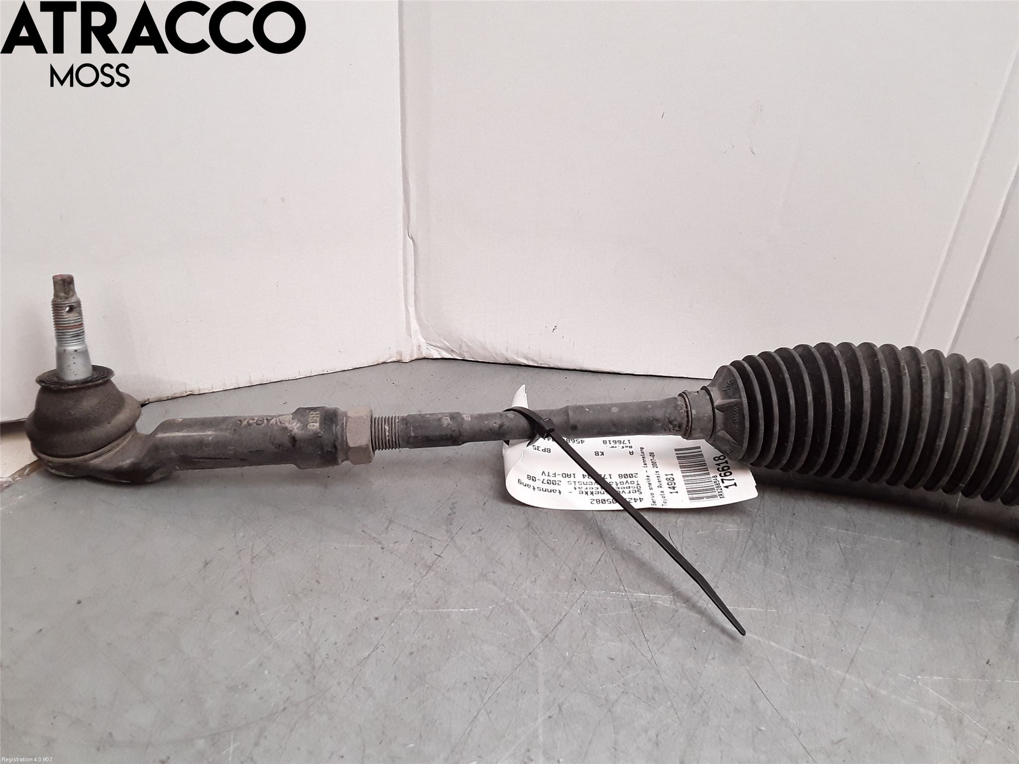 Toyota AVENSIS 07-08 Servo Snekke - Tannstang