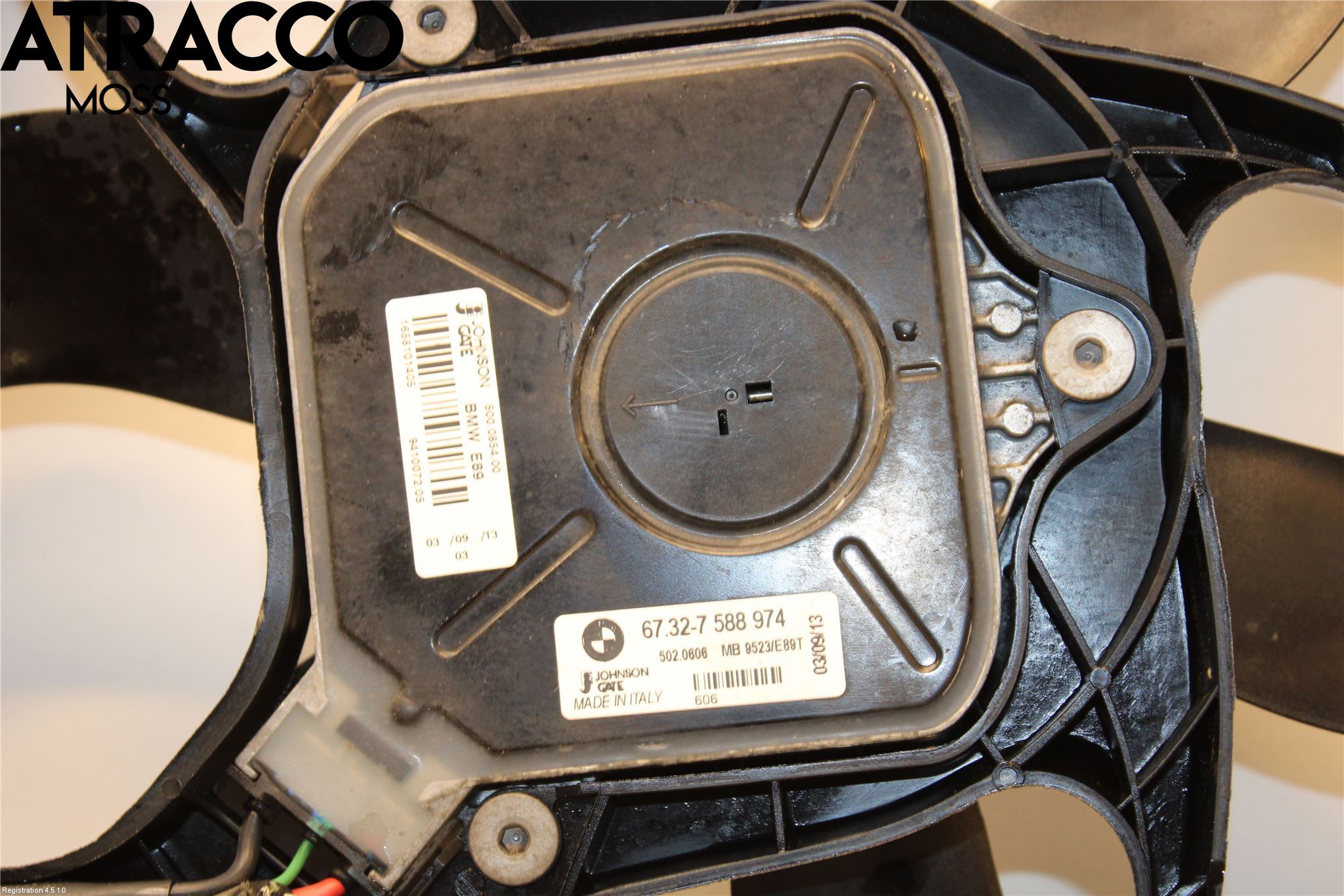 BMW X1 E84 10-15 Kjølevifte Elektrisk