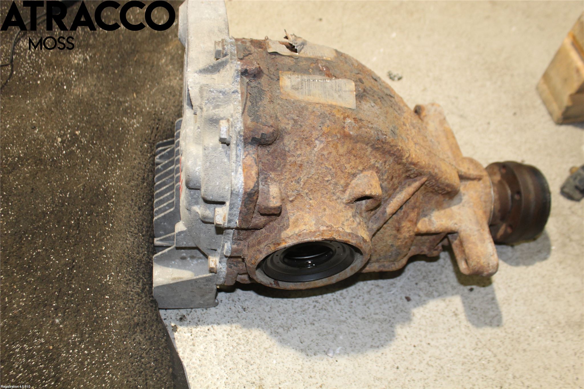 BMW 5 E60/61 Sed/Tou 02-10 Bakaksel Kardang Bak -Diff