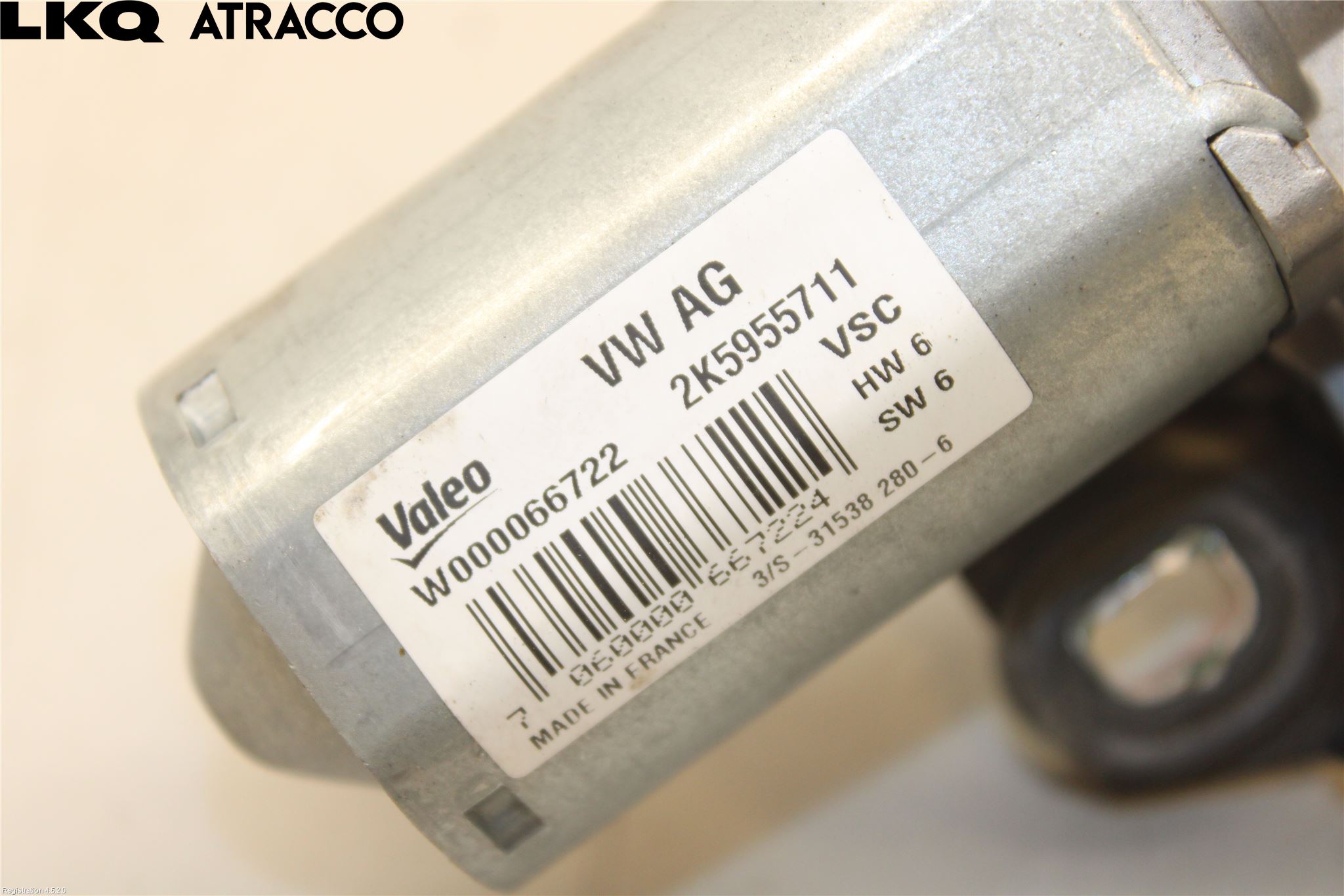 Volkswagen VW CADDY 16-20 Viskermotor Bakluke