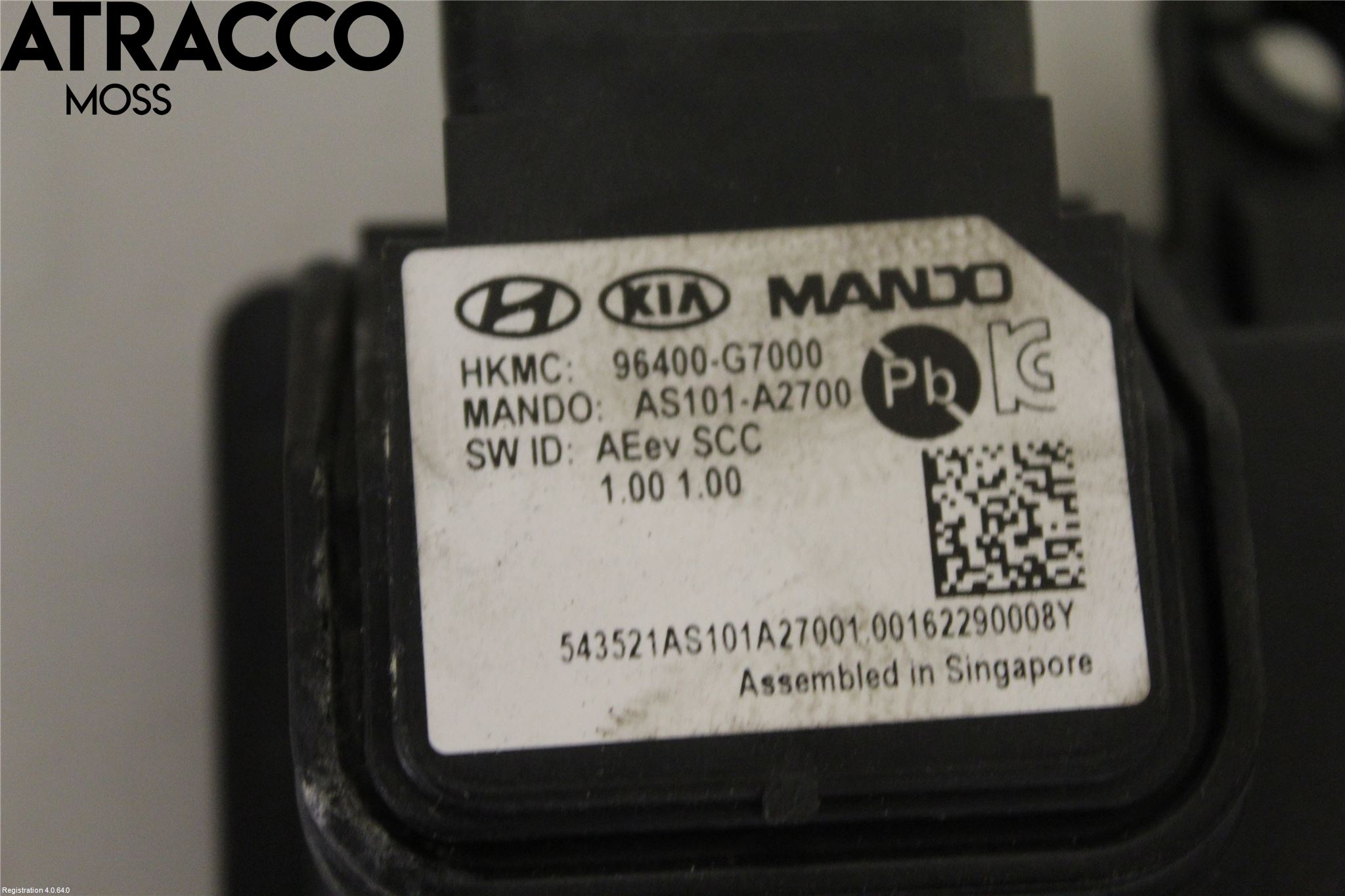 Hyundai IONIQ AE 17-22 Sensor Fartsbegrensning