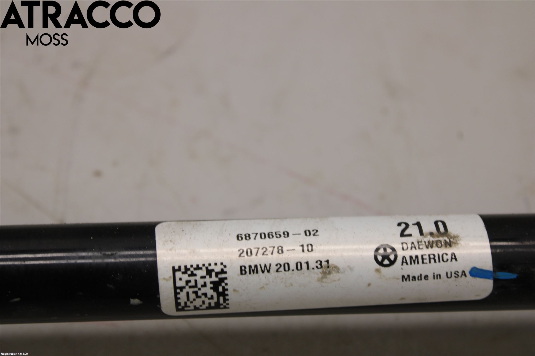 BMW X3 G01 18- Stablisatorstag Bak