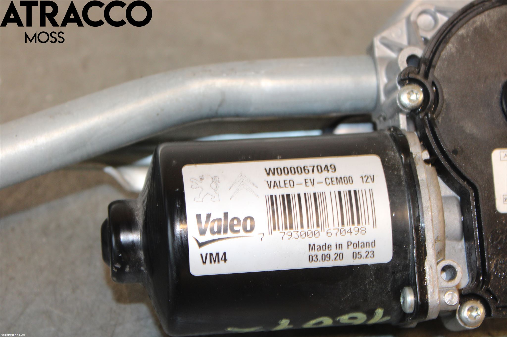 Toyota PROACE II 16- Viskermotor Frontrute