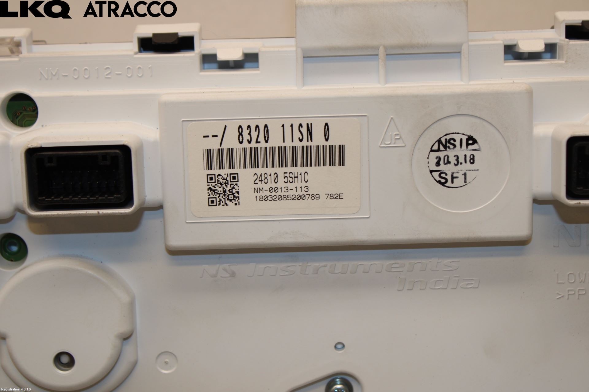 Nissan LEAF 18- Instr Kombinert