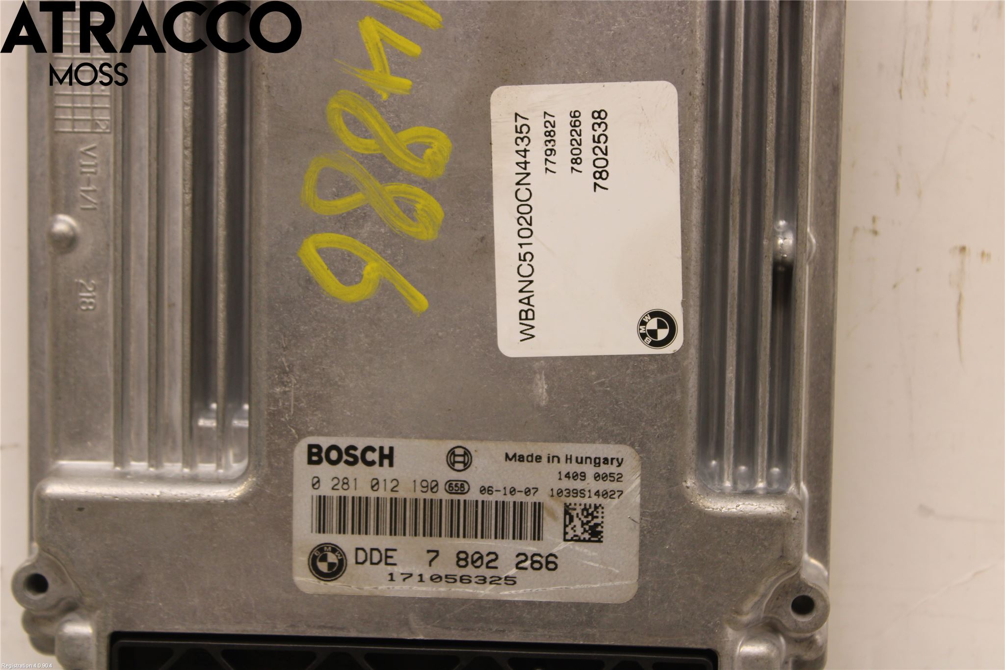 BMW 5 E60/61 Sed/Tou 02-10 Styreenhet Innsprøytning