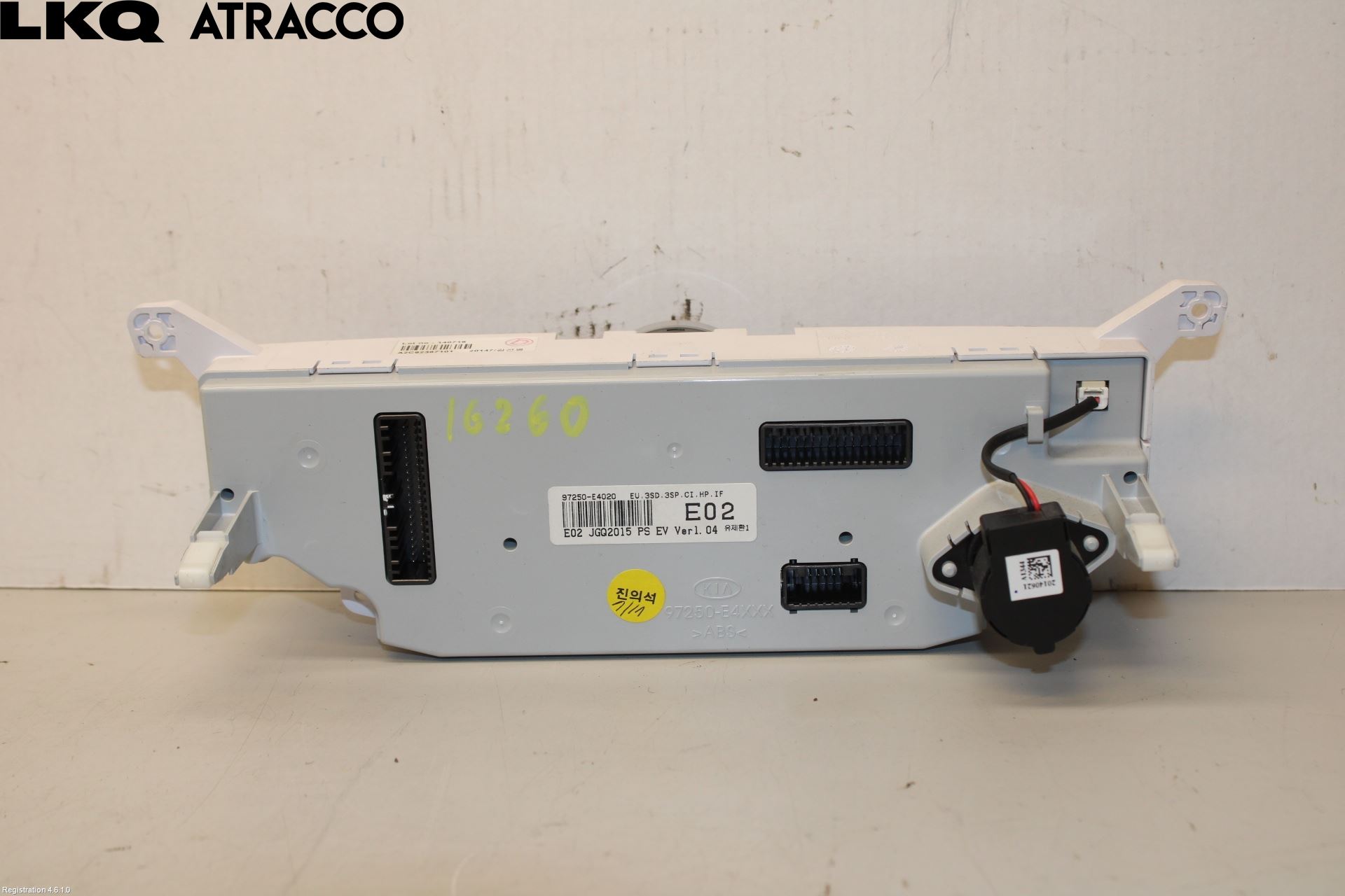 Kia SOUL 09- Varme Ac Betjening-Display