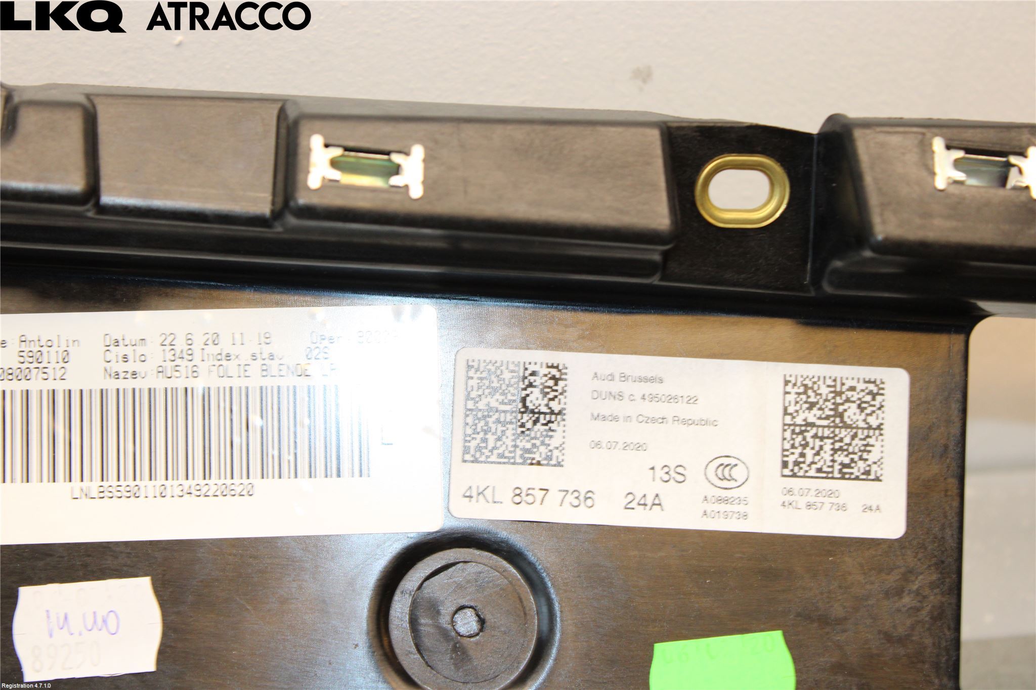 Audi E-TRON, S GE 19- Dashbord