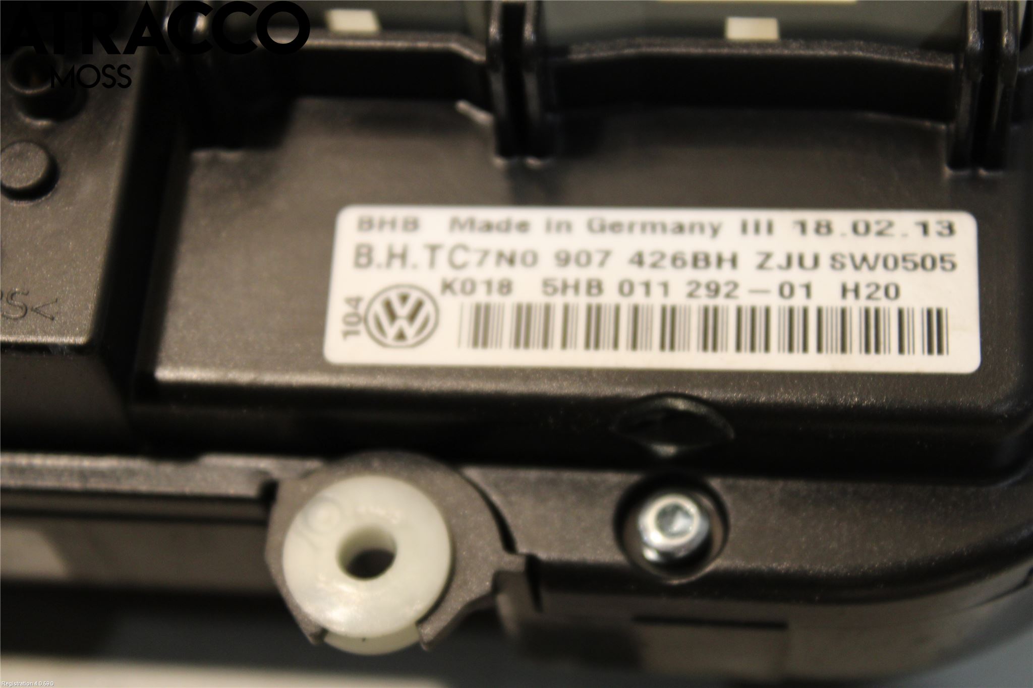 Volkswagen VW CADDY 11-15 Varme Ac Betjening-Display