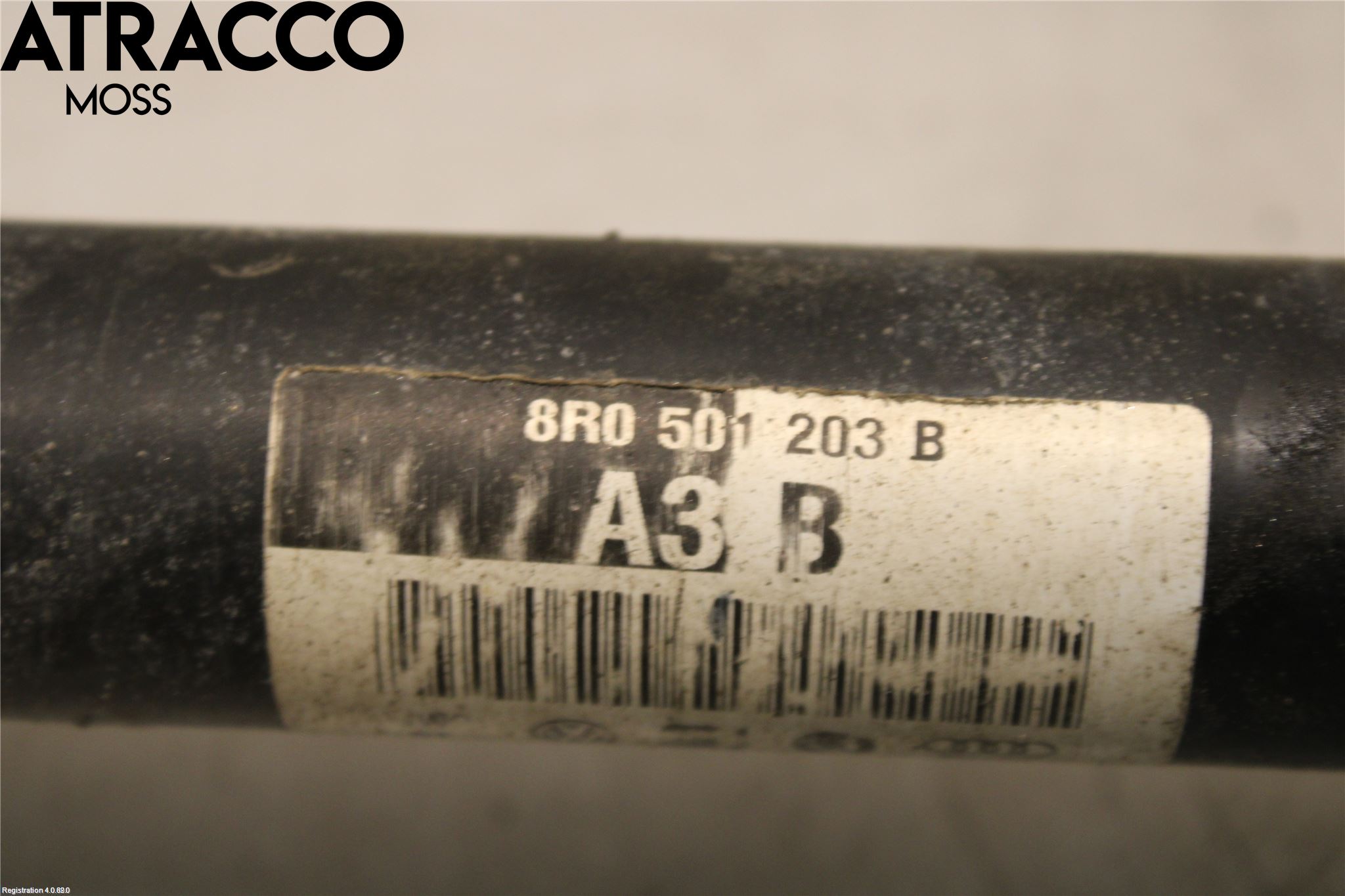 Audi Q5 09-16 Drivaksel Bak Kompl Venstre