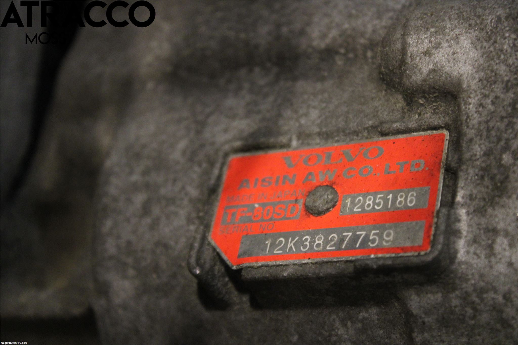 Volvo V40 12-19 Gearkasse Automat